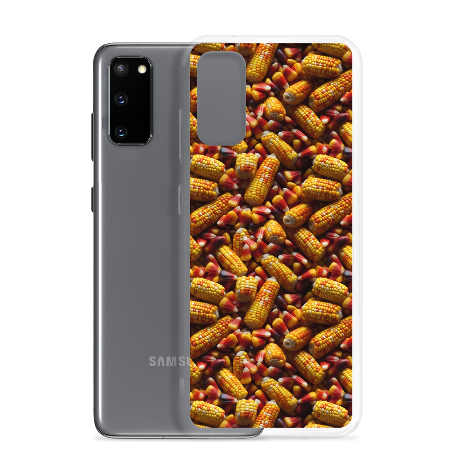 Clear Case for Samsung® Halloween Candy Corn