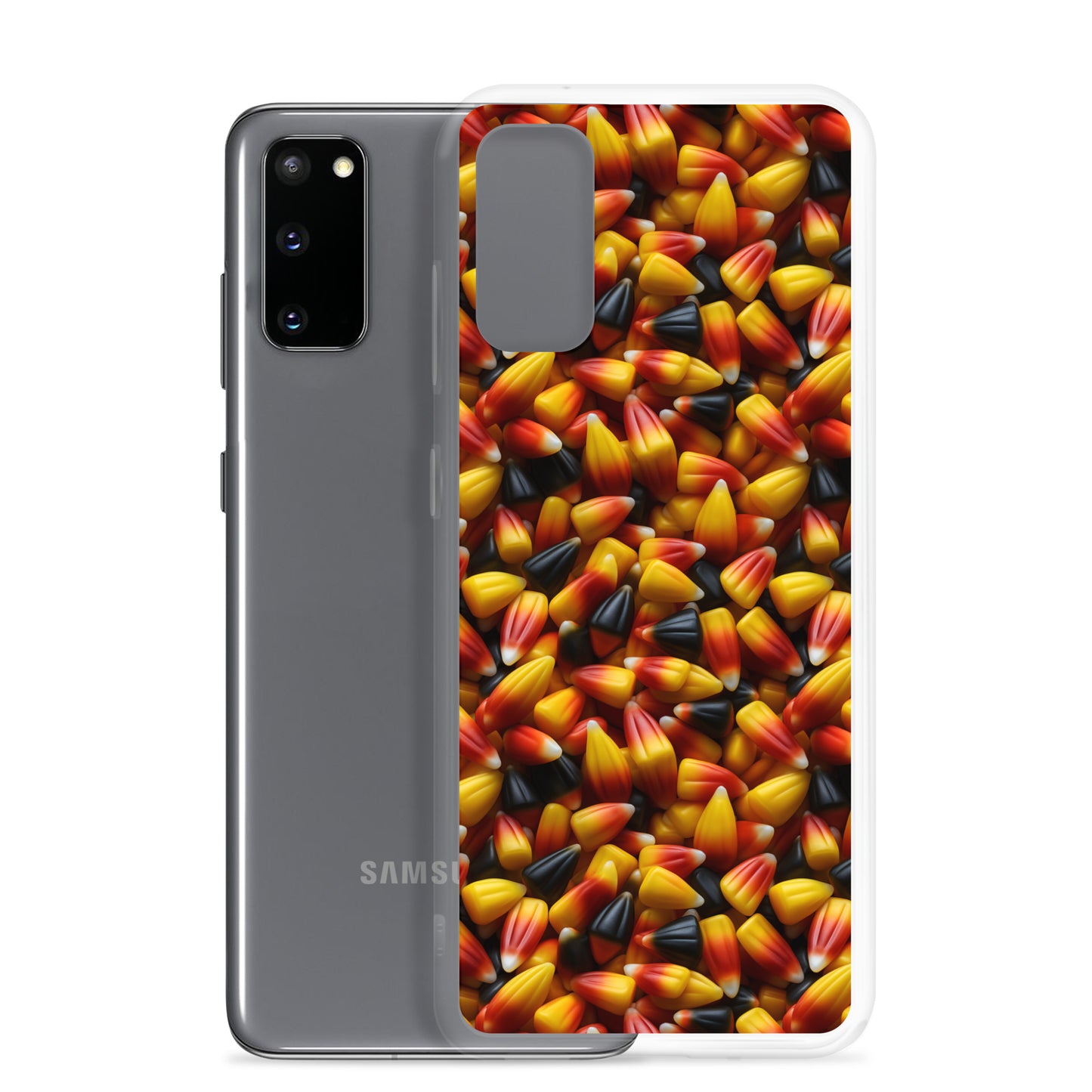 Clear Case for Samsung® Halloween Candy Corn #3