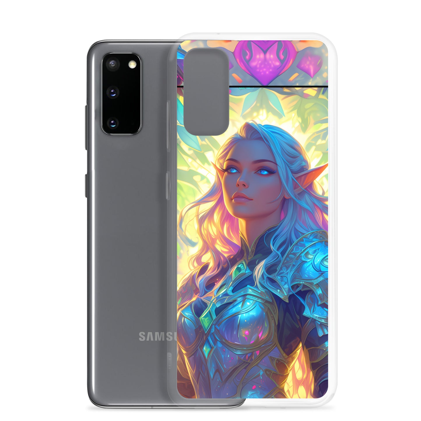 Clear Case for Samsung® Half-Elf Cleric #2