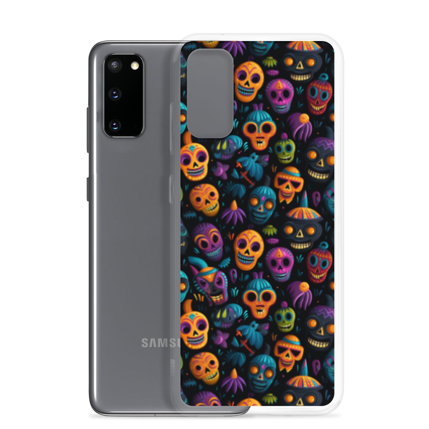 Clear Case for Samsung® Halloween Masks