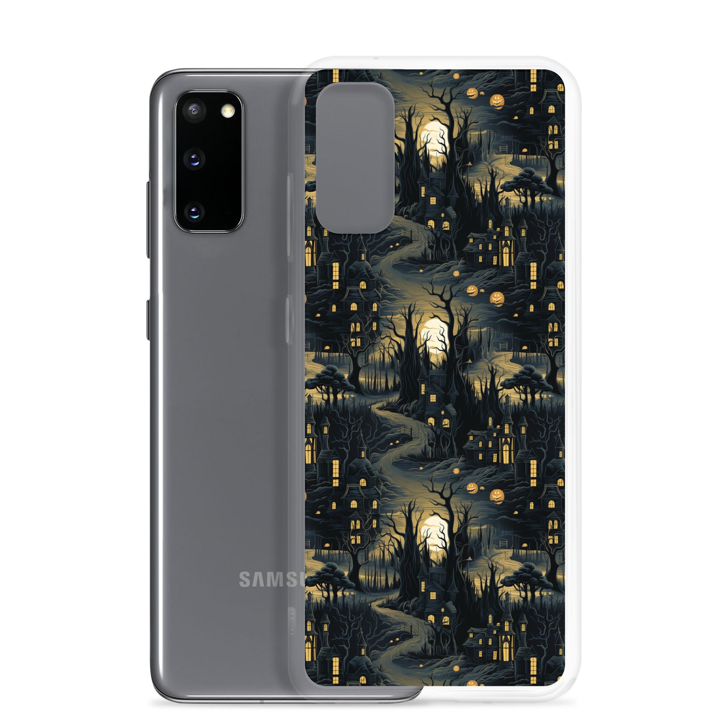 Clear Case for Samsung® Halloween Haunted House