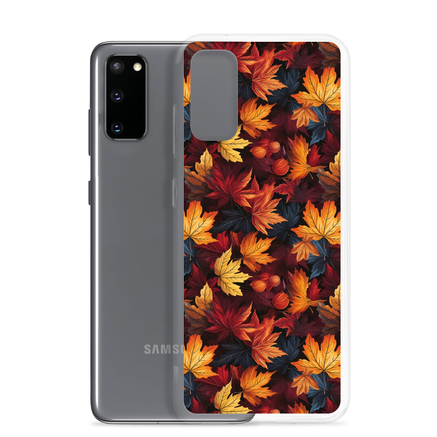 Clear Case for Samsung® Autumn Leaves Scatter