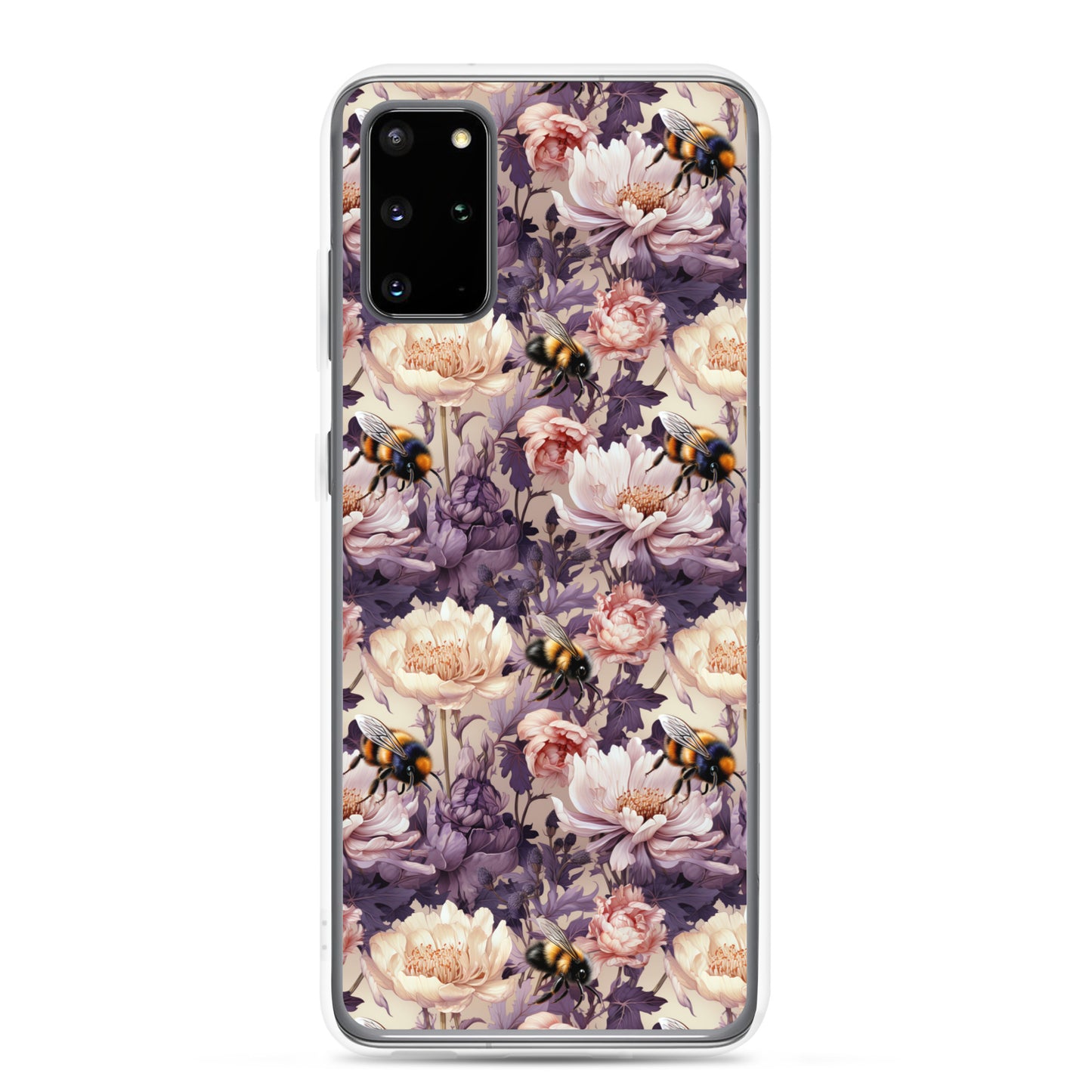 Clear Case for Samsung® Floral Bee #51