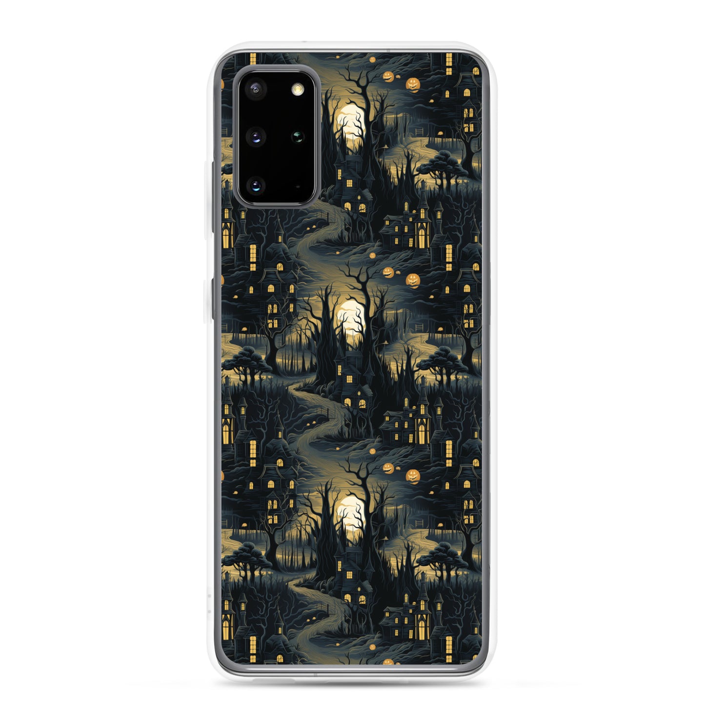 Clear Case for Samsung® Halloween Haunted House