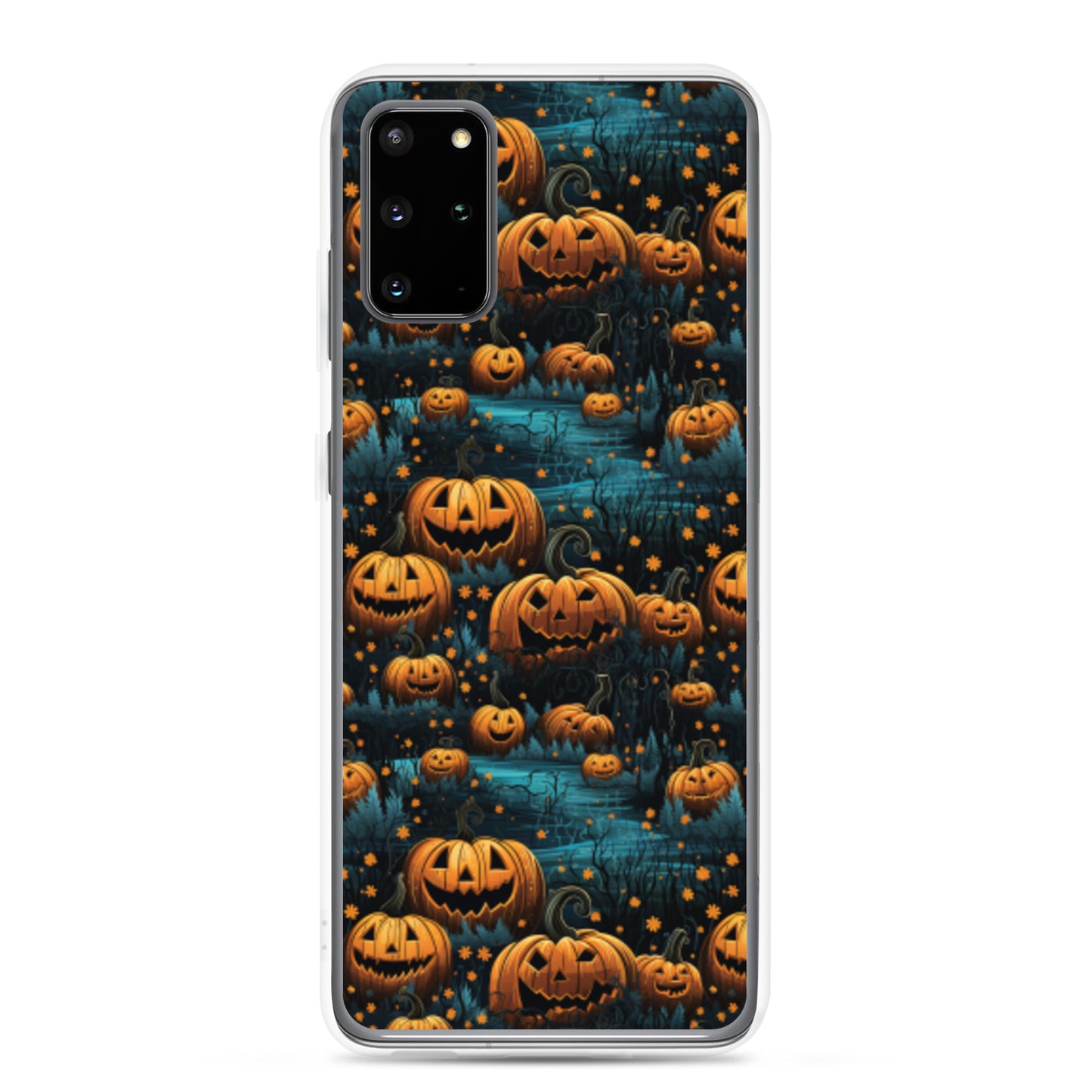 Clear Case for Samsung® Halloween Pumpkin Patch