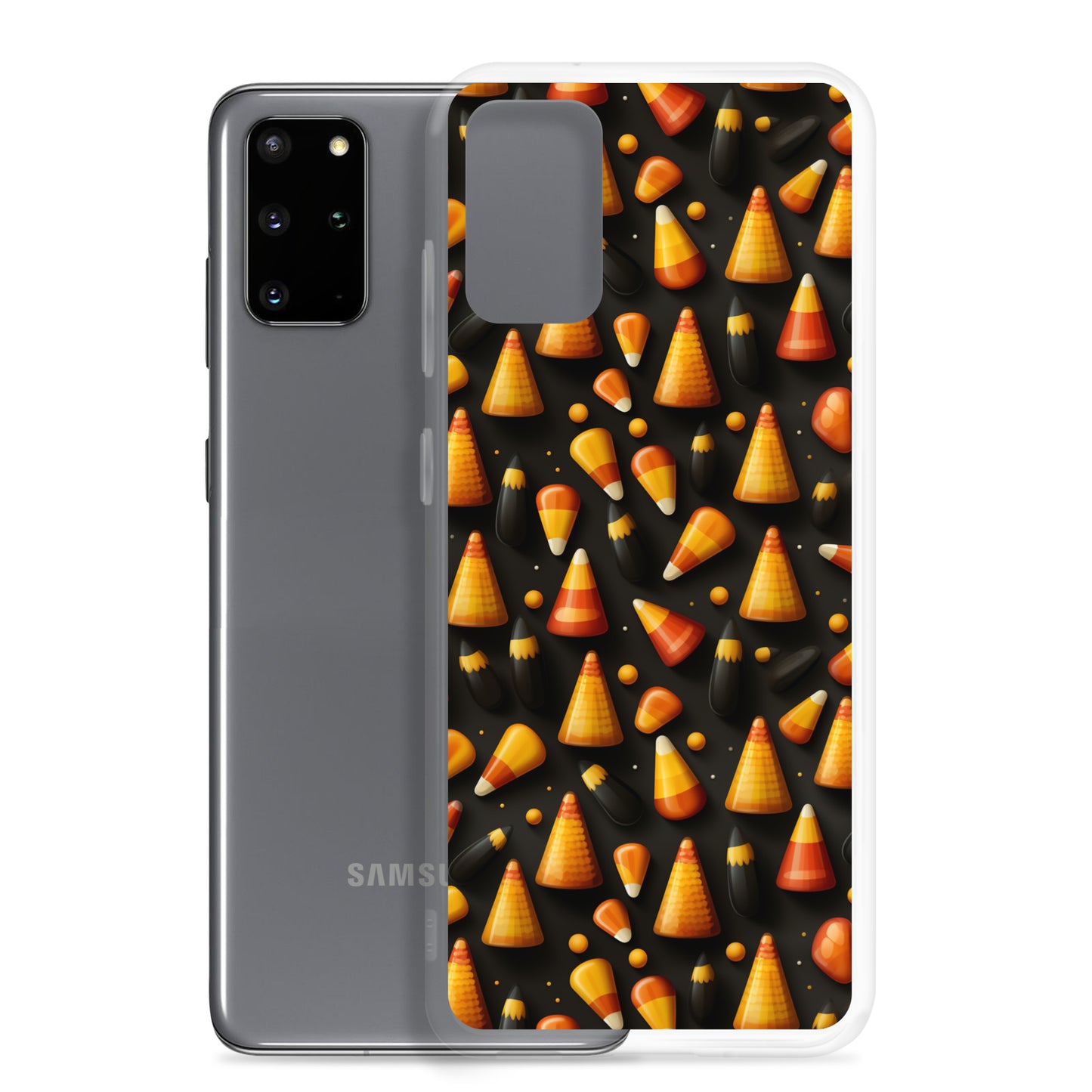 Clear Case for Samsung® Halloween Candy Corn #2