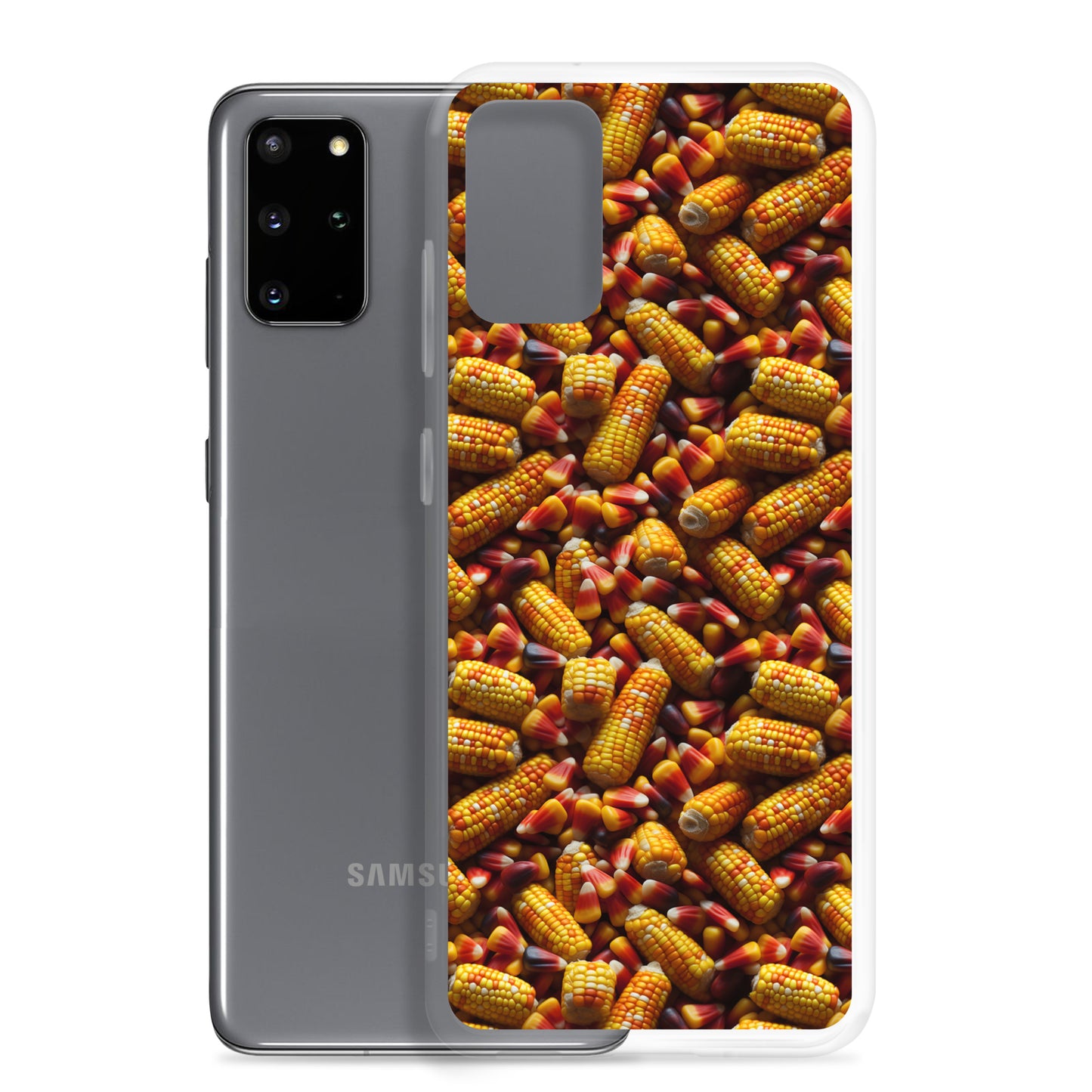 Clear Case for Samsung® Halloween Candy Corn