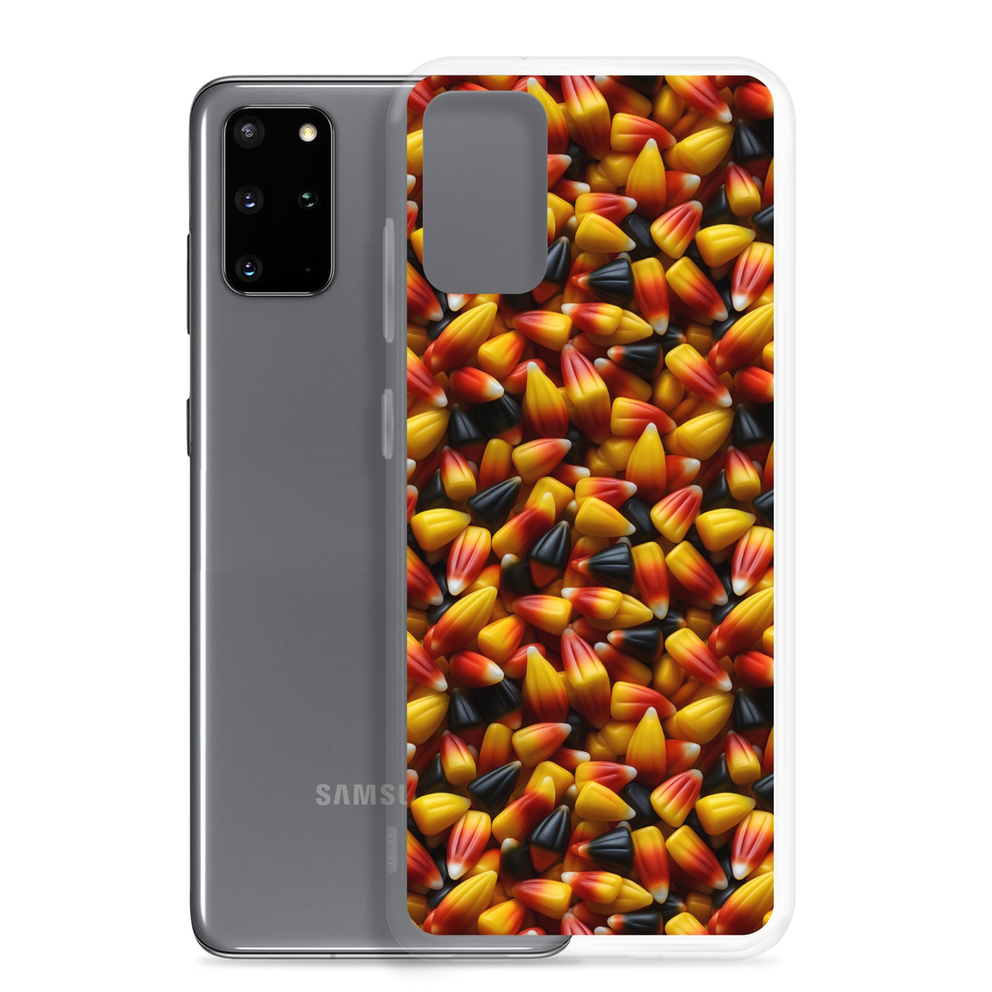 Clear Case for Samsung® Halloween Candy Corn #3