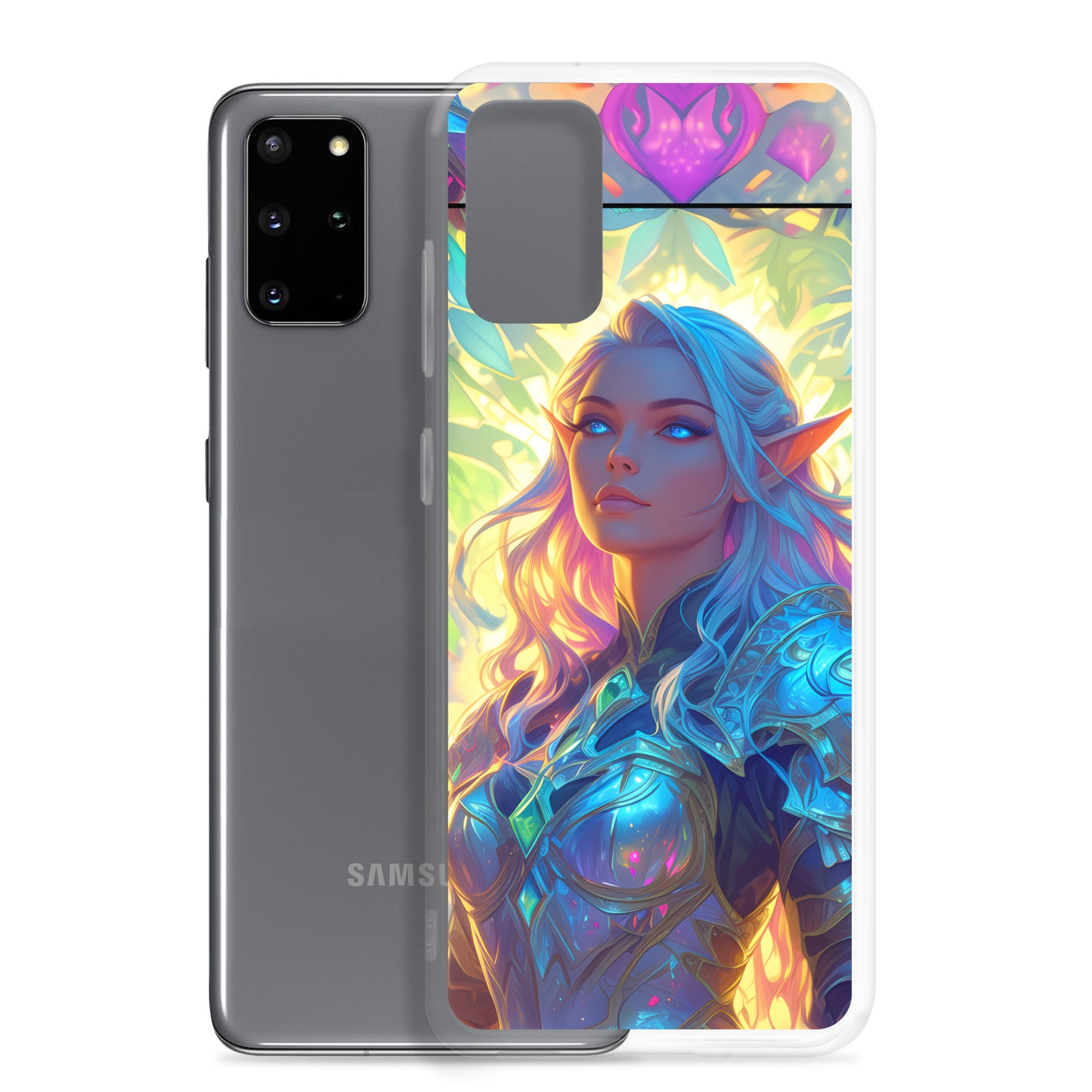Clear Case for Samsung® Half-Elf Cleric #2