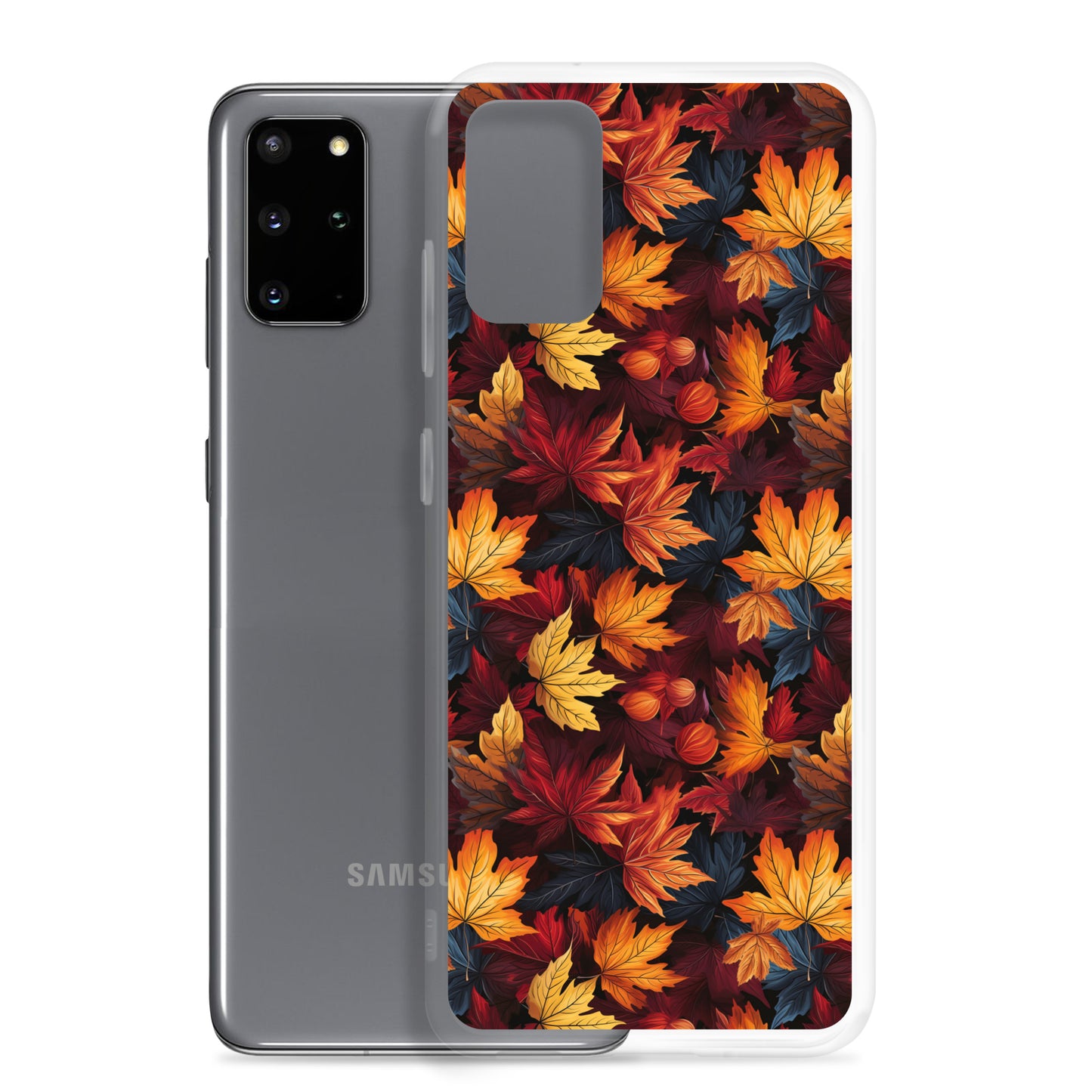Clear Case for Samsung® Autumn Leaves Scatter