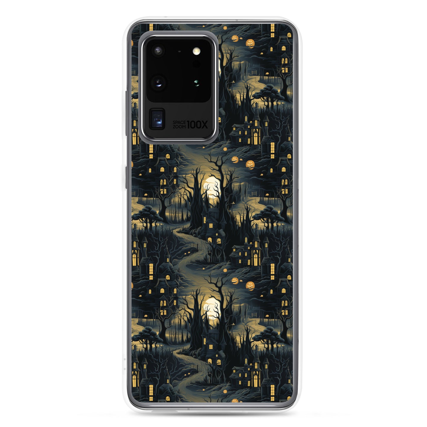 Clear Case for Samsung® Halloween Haunted House