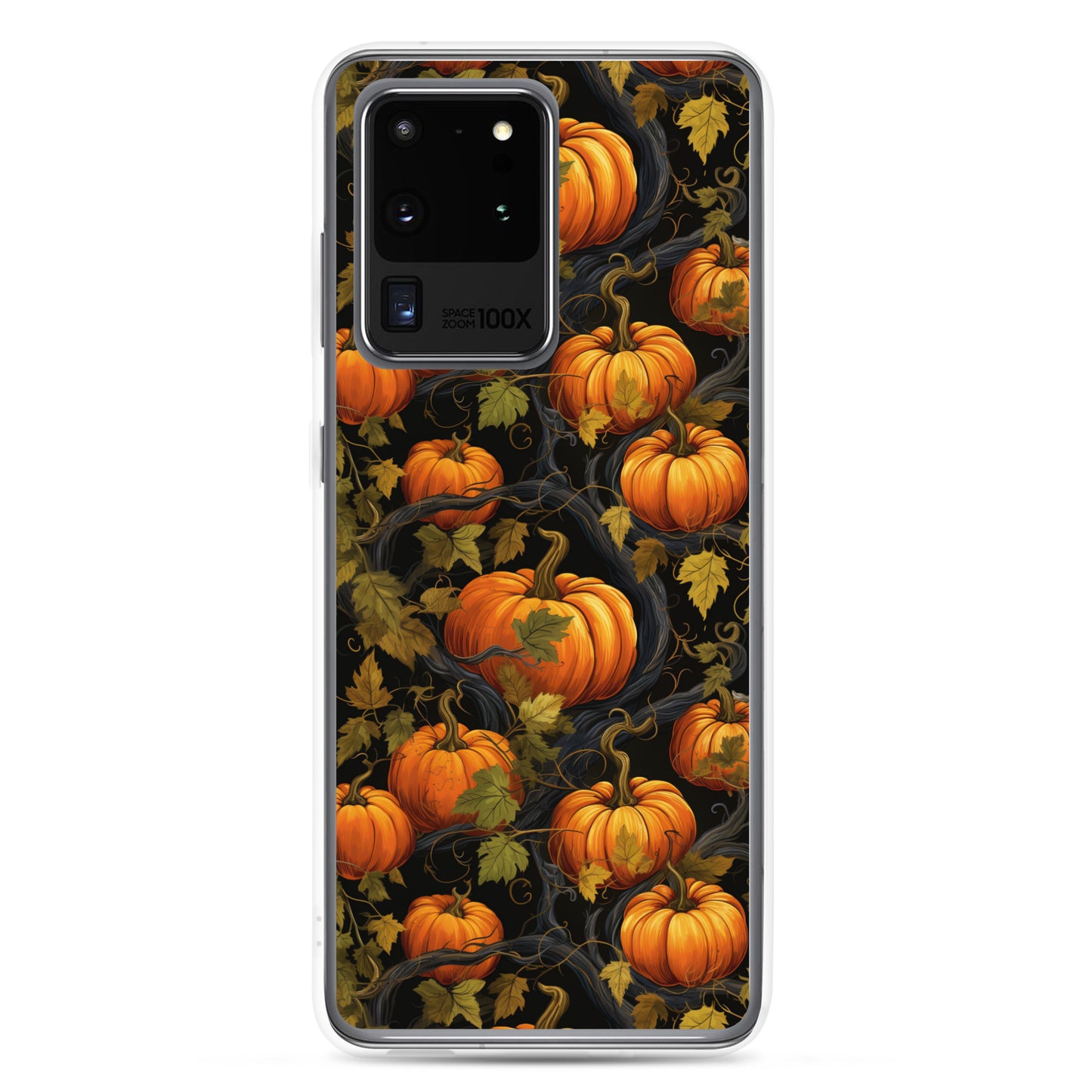 Clear Case for Samsung® Halloween Pumpkin Harvest
