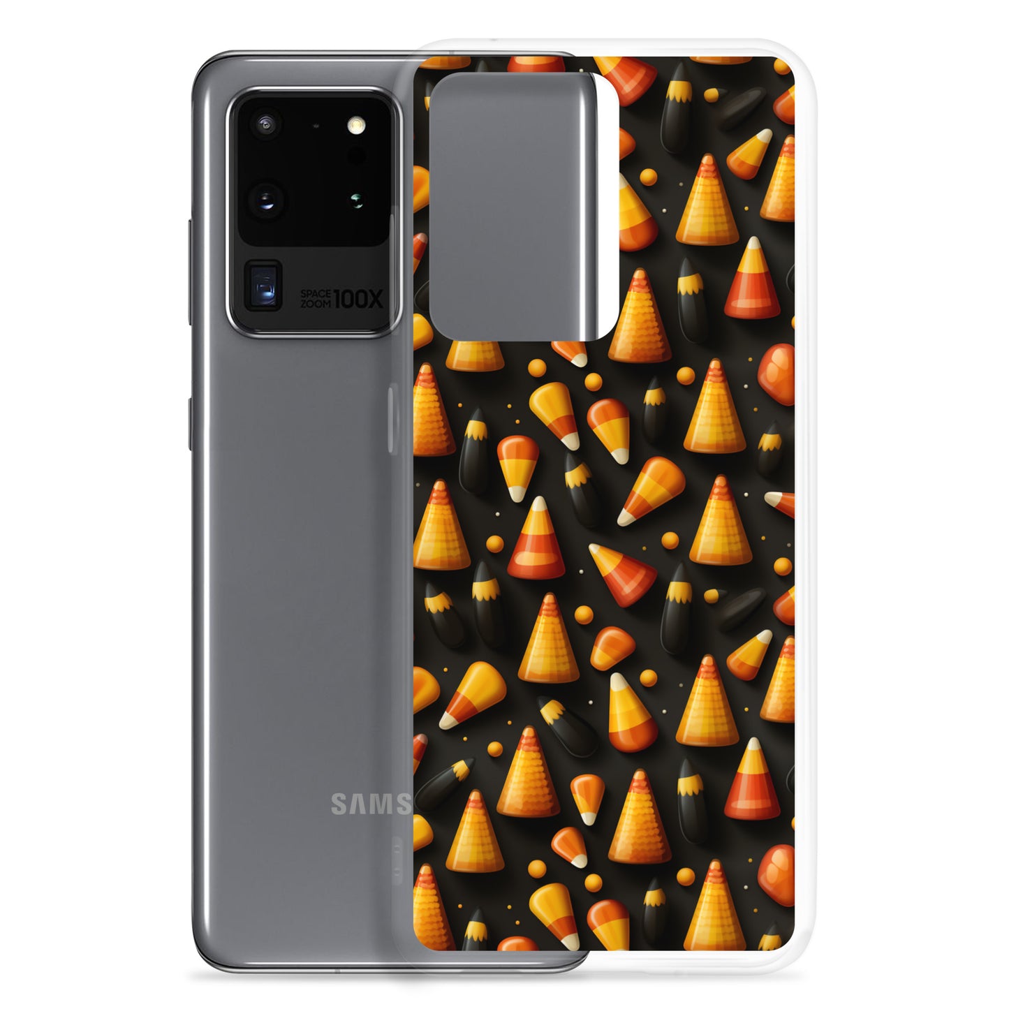 Clear Case for Samsung® Halloween Candy Corn #2
