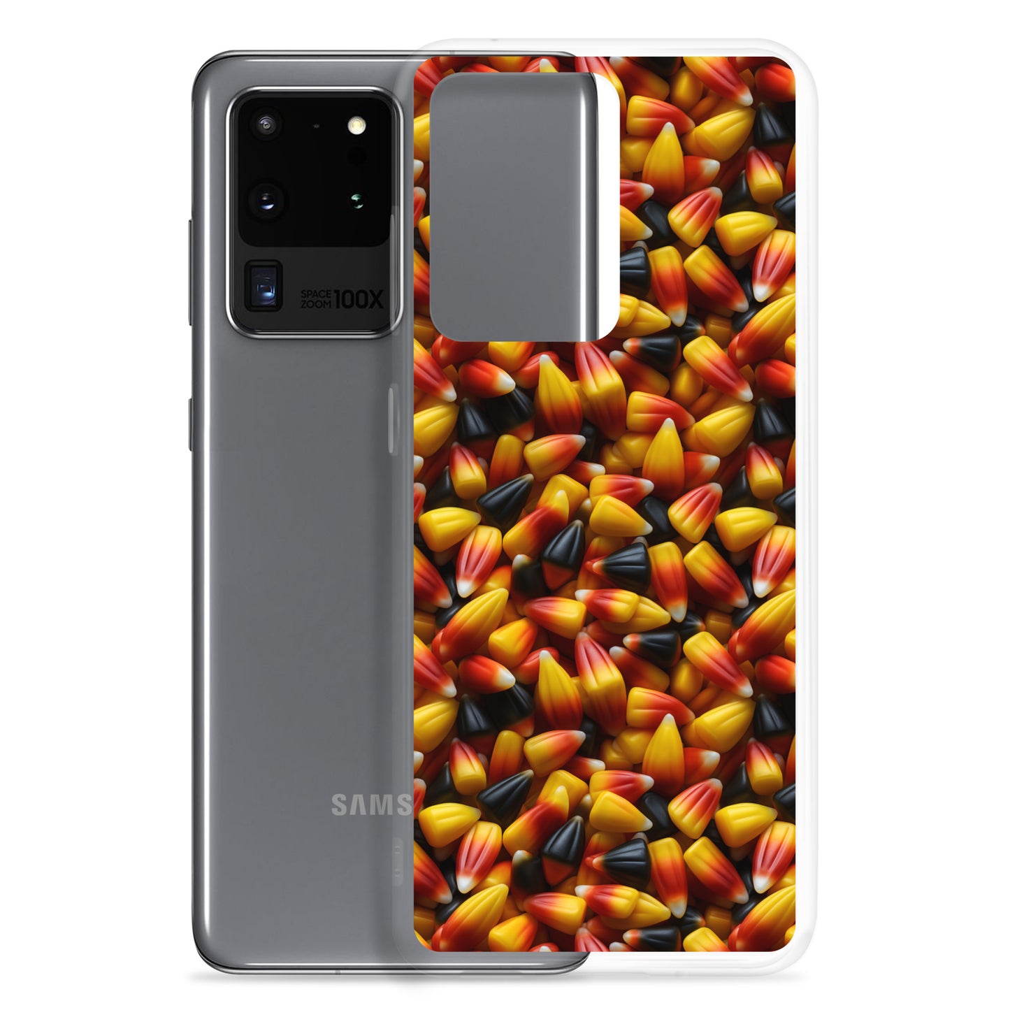 Clear Case for Samsung® Halloween Candy Corn #3