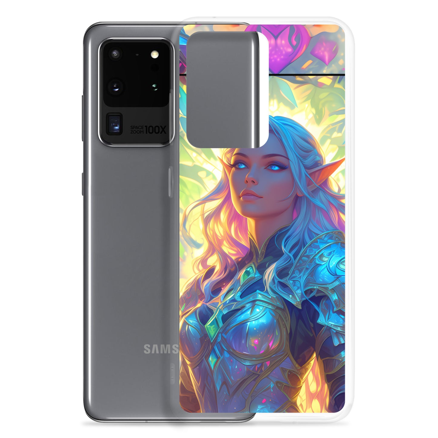 Clear Case for Samsung® Half-Elf Cleric #2