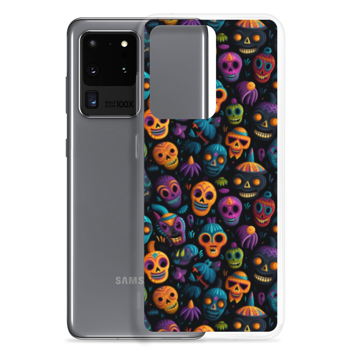 Clear Case for Samsung® Halloween Masks