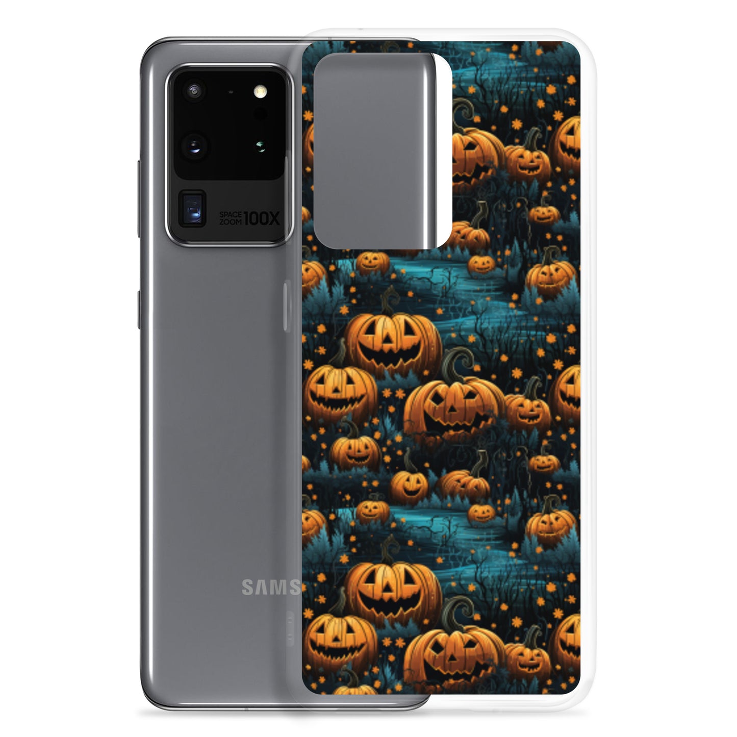 Clear Case for Samsung® Halloween Pumpkin Patch