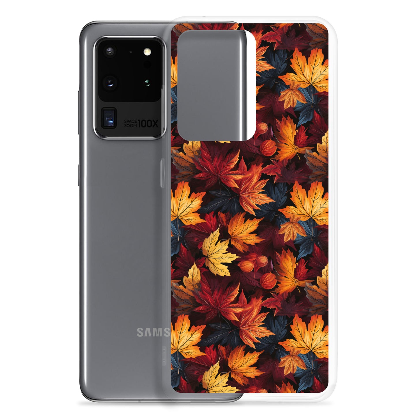 Clear Case for Samsung® Autumn Leaves Scatter