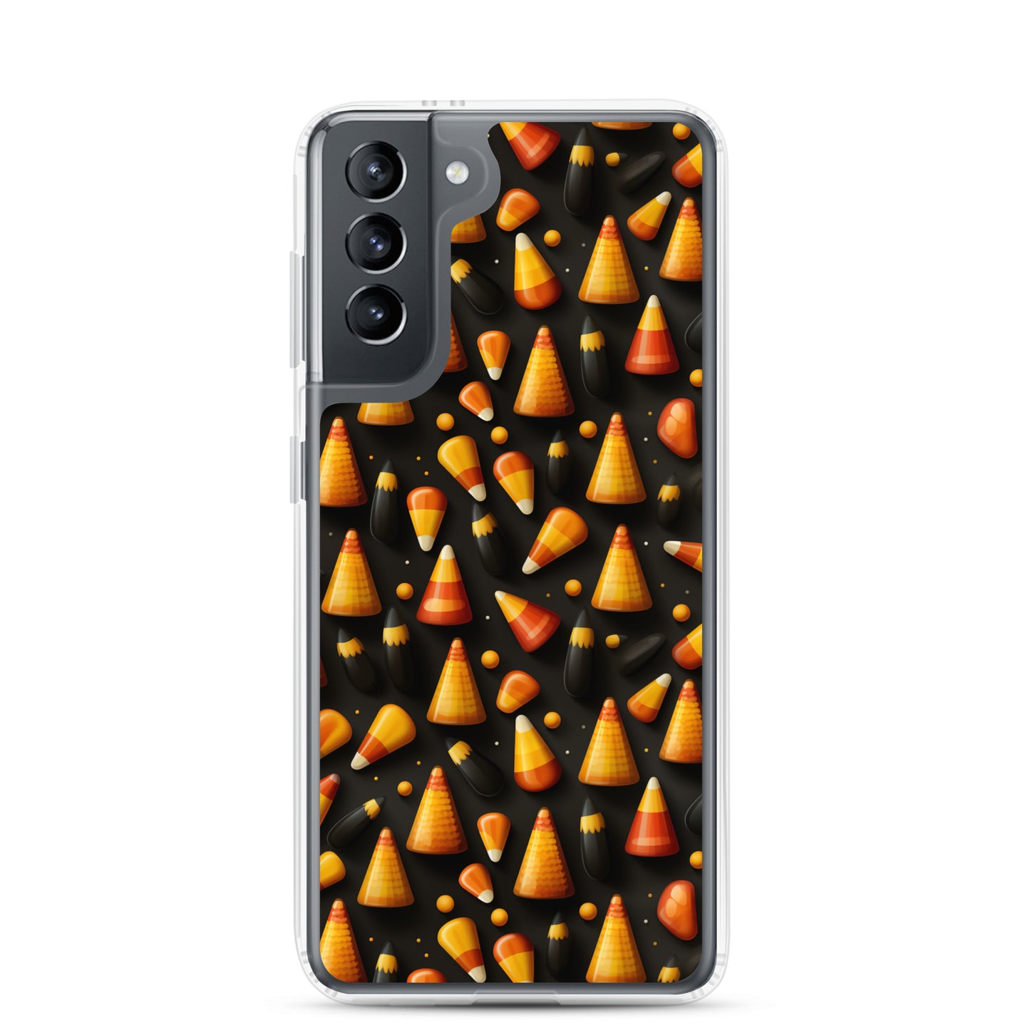 Clear Case for Samsung® Halloween Candy Corn #2