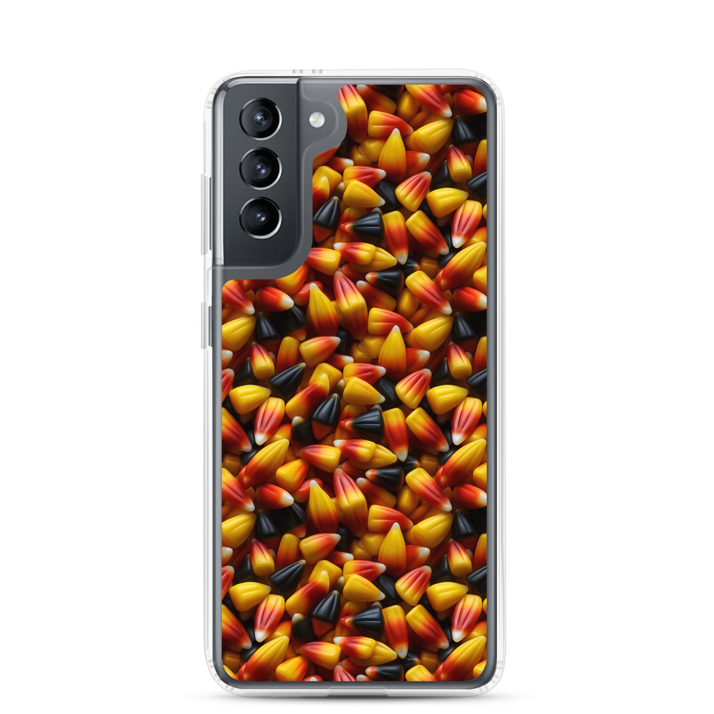 Clear Case for Samsung® Halloween Candy Corn #3