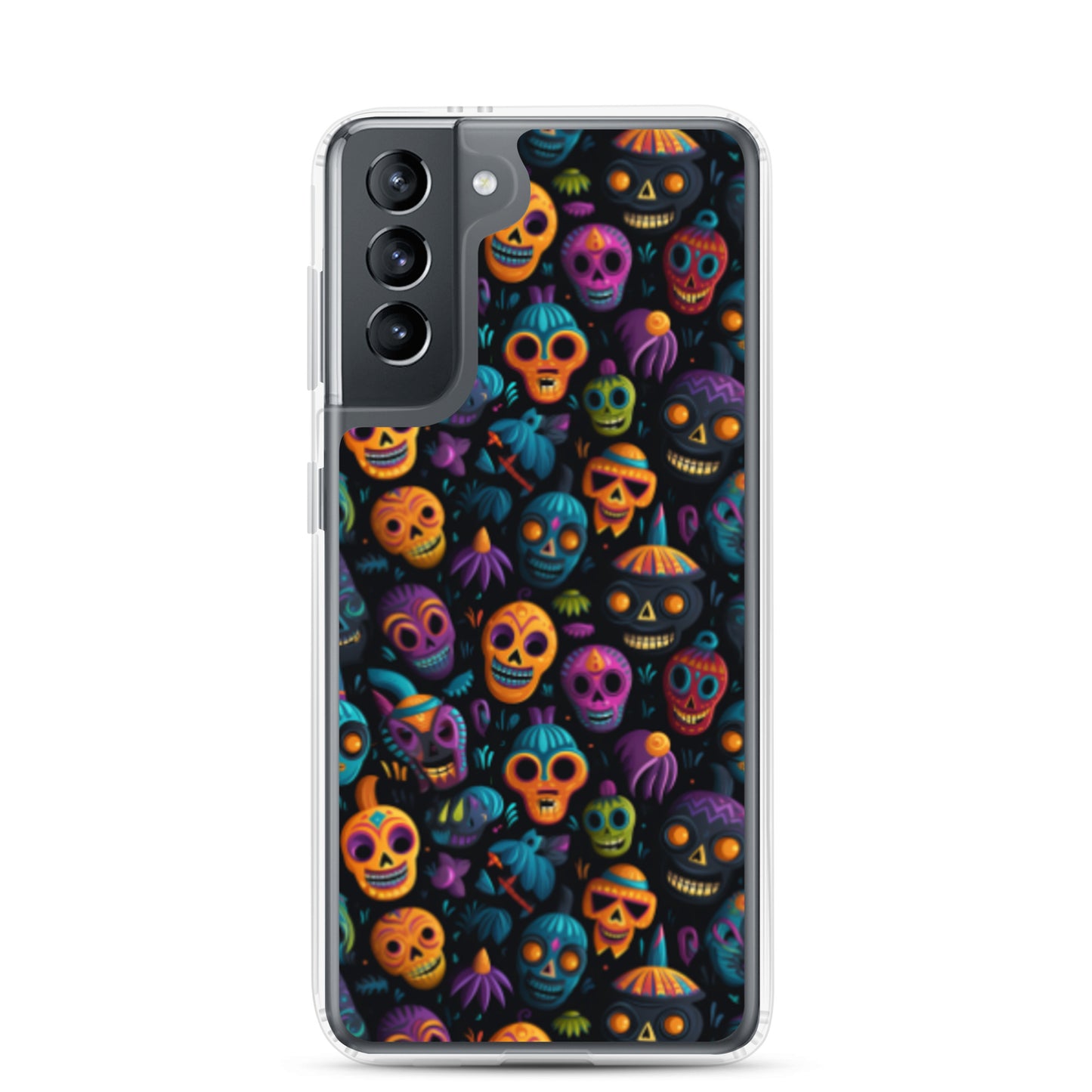 Clear Case for Samsung® Halloween Masks