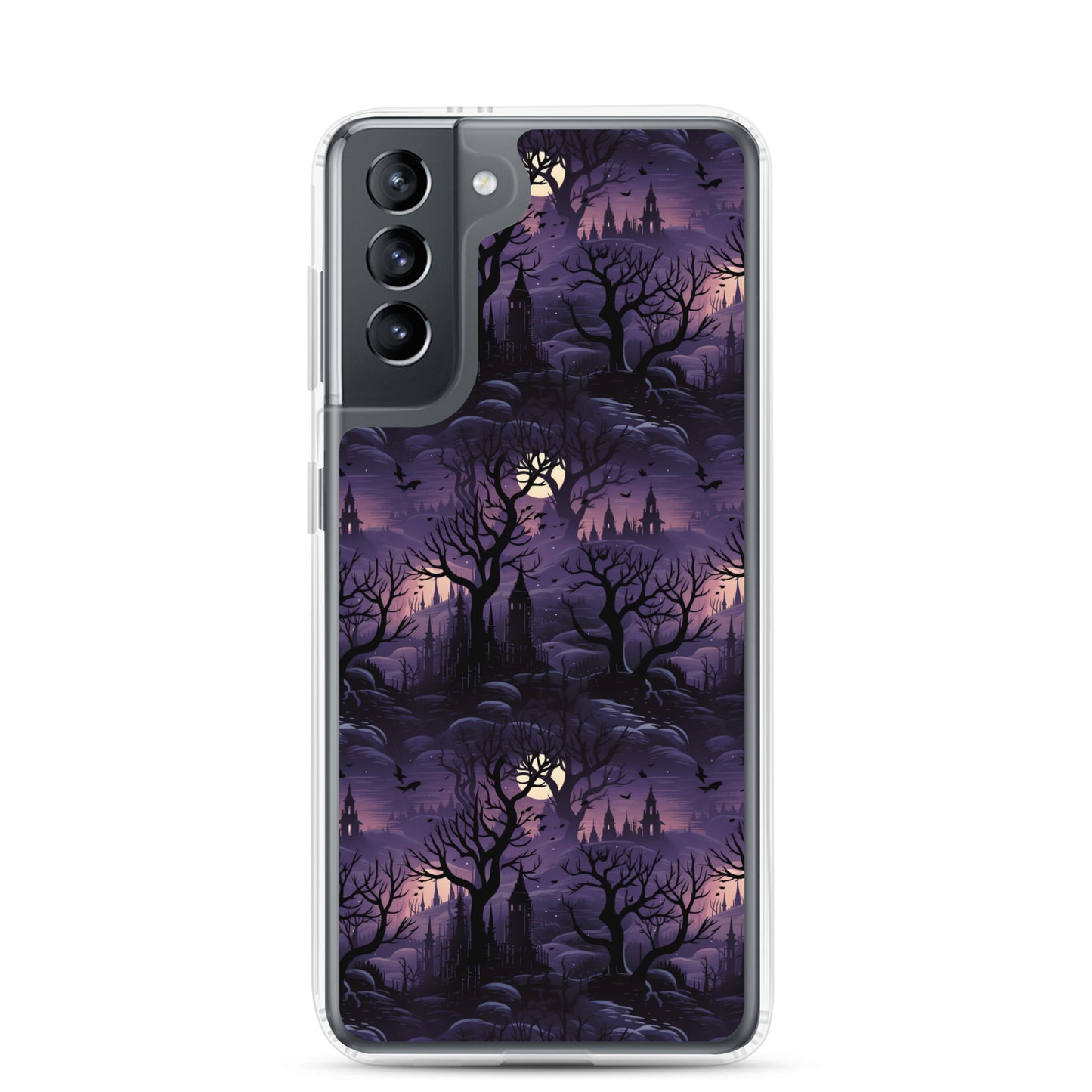 Clear Case for Samsung® Halloween Spooky Forest