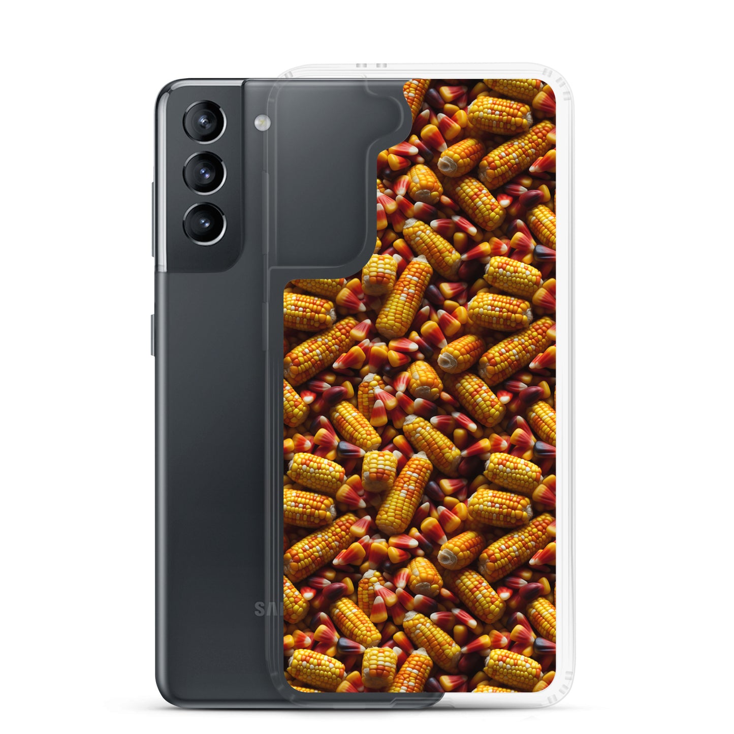 Clear Case for Samsung® Halloween Candy Corn