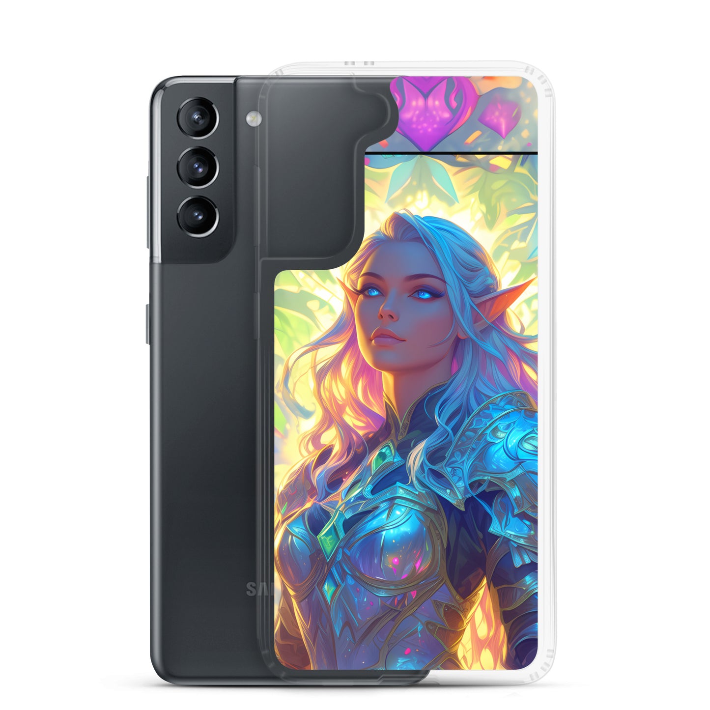 Clear Case for Samsung® Half-Elf Cleric #2