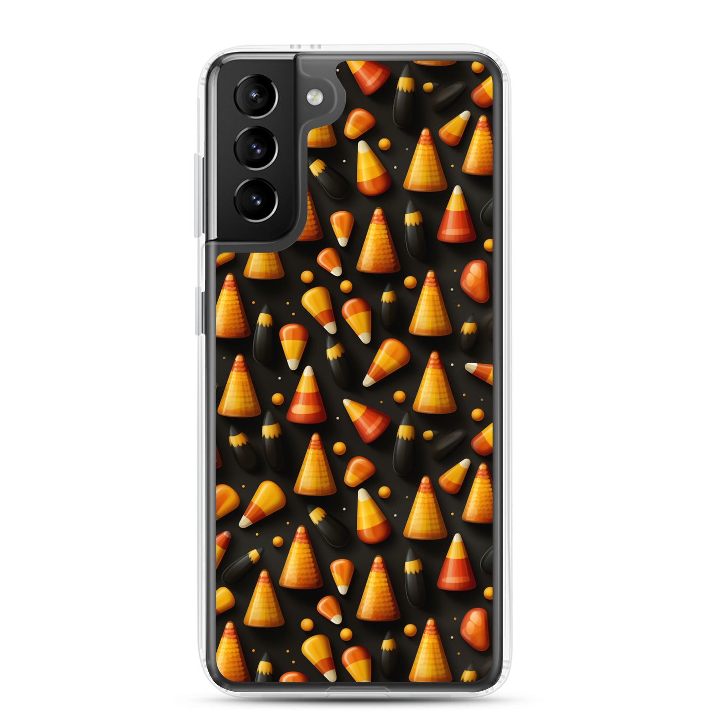 Clear Case for Samsung® Halloween Candy Corn #2