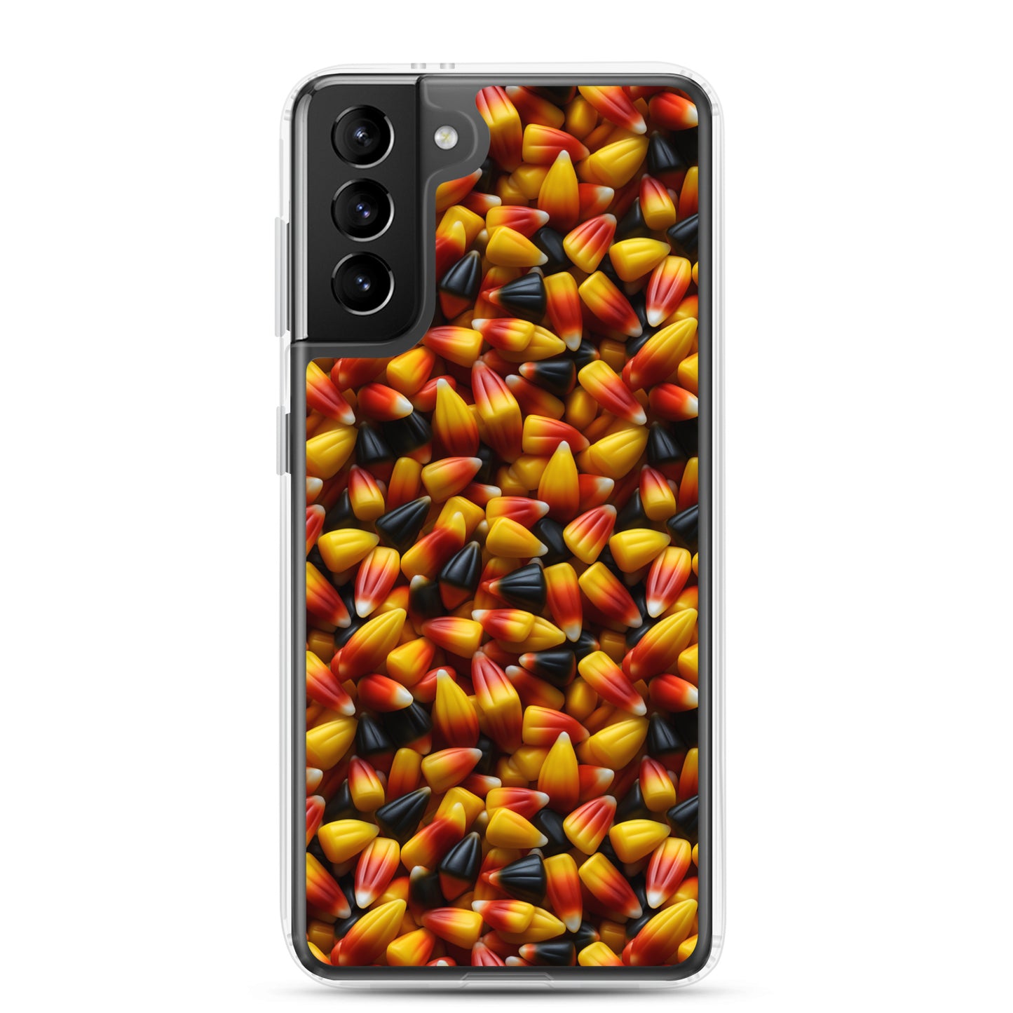 Clear Case for Samsung® Halloween Candy Corn #3