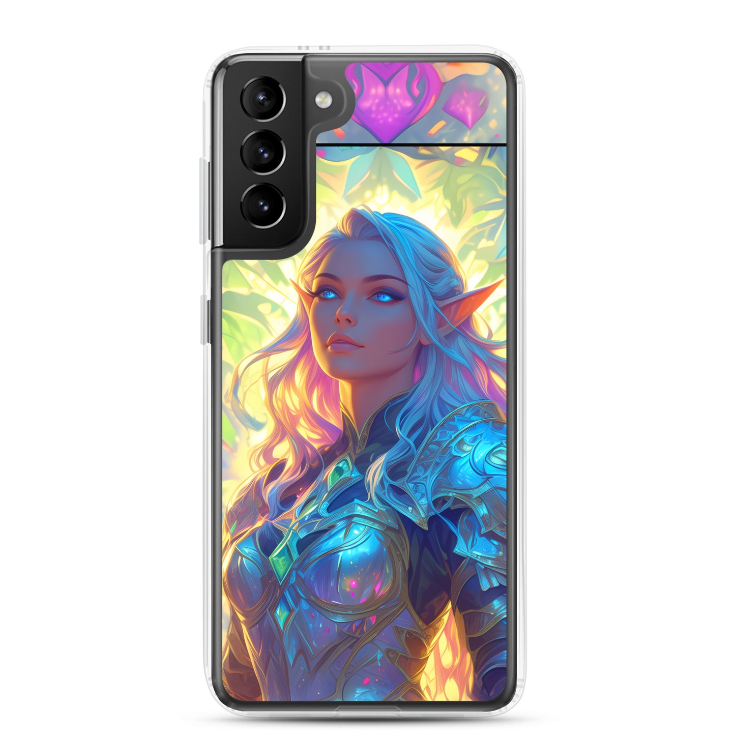 Clear Case for Samsung® Half-Elf Cleric #2