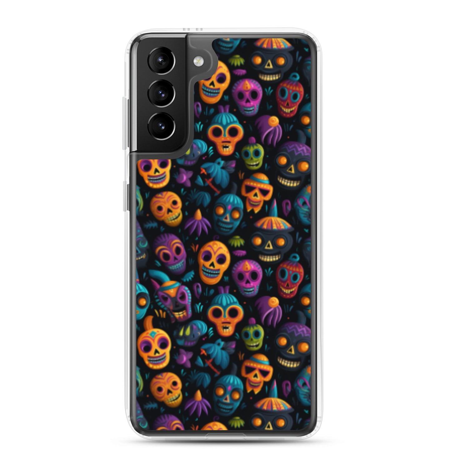 Clear Case for Samsung® Halloween Masks