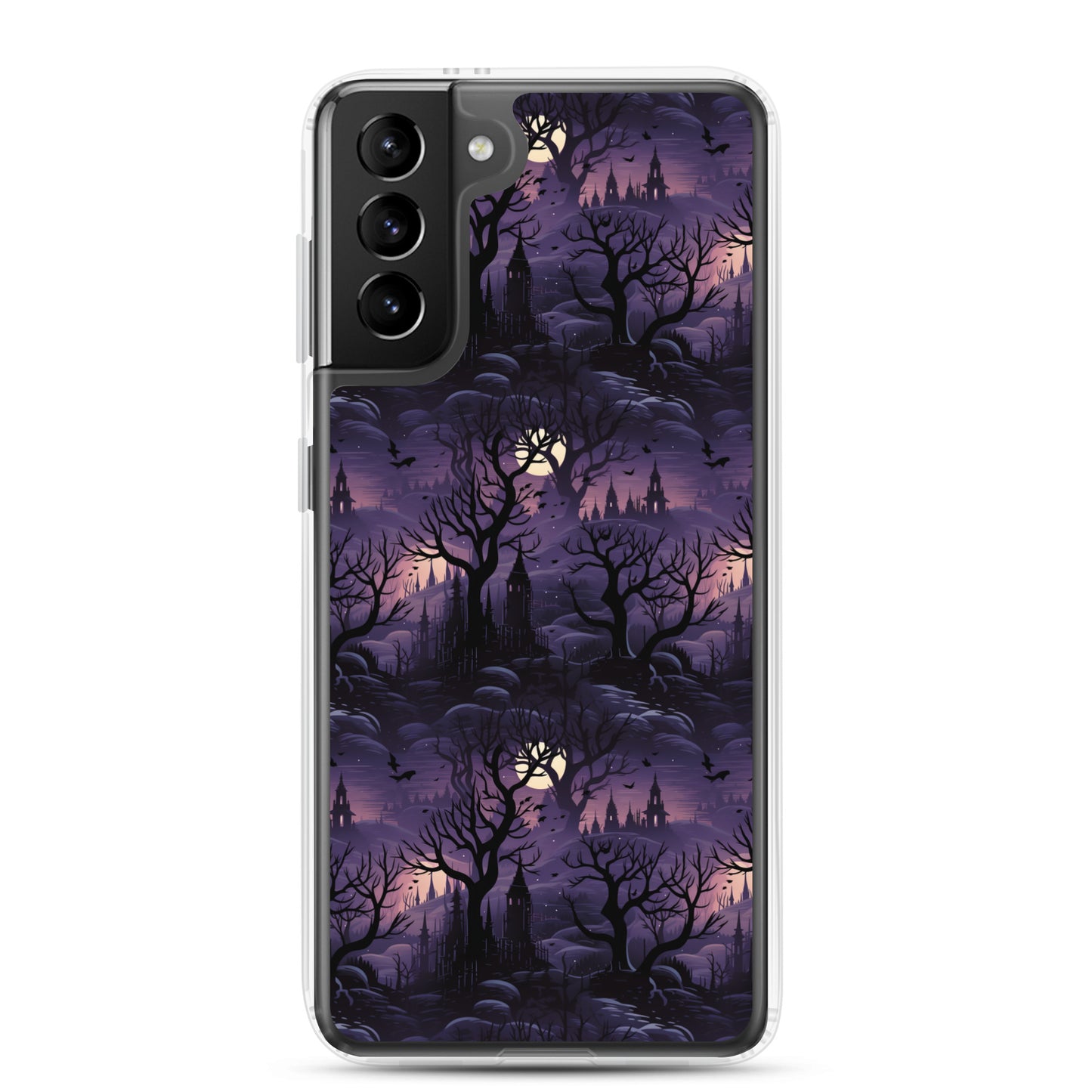 Clear Case for Samsung® Halloween Spooky Forest