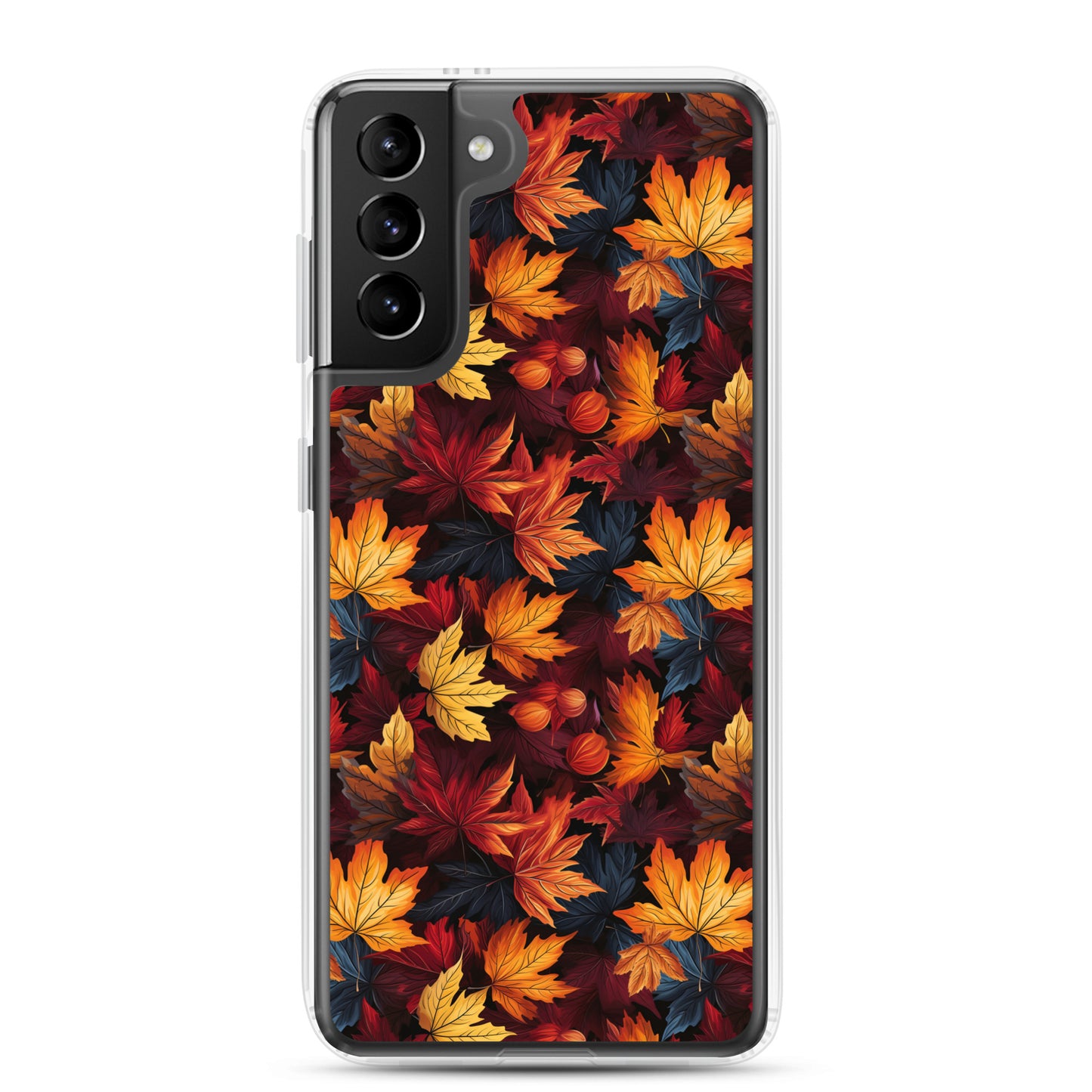 Clear Case for Samsung® Autumn Leaves Scatter