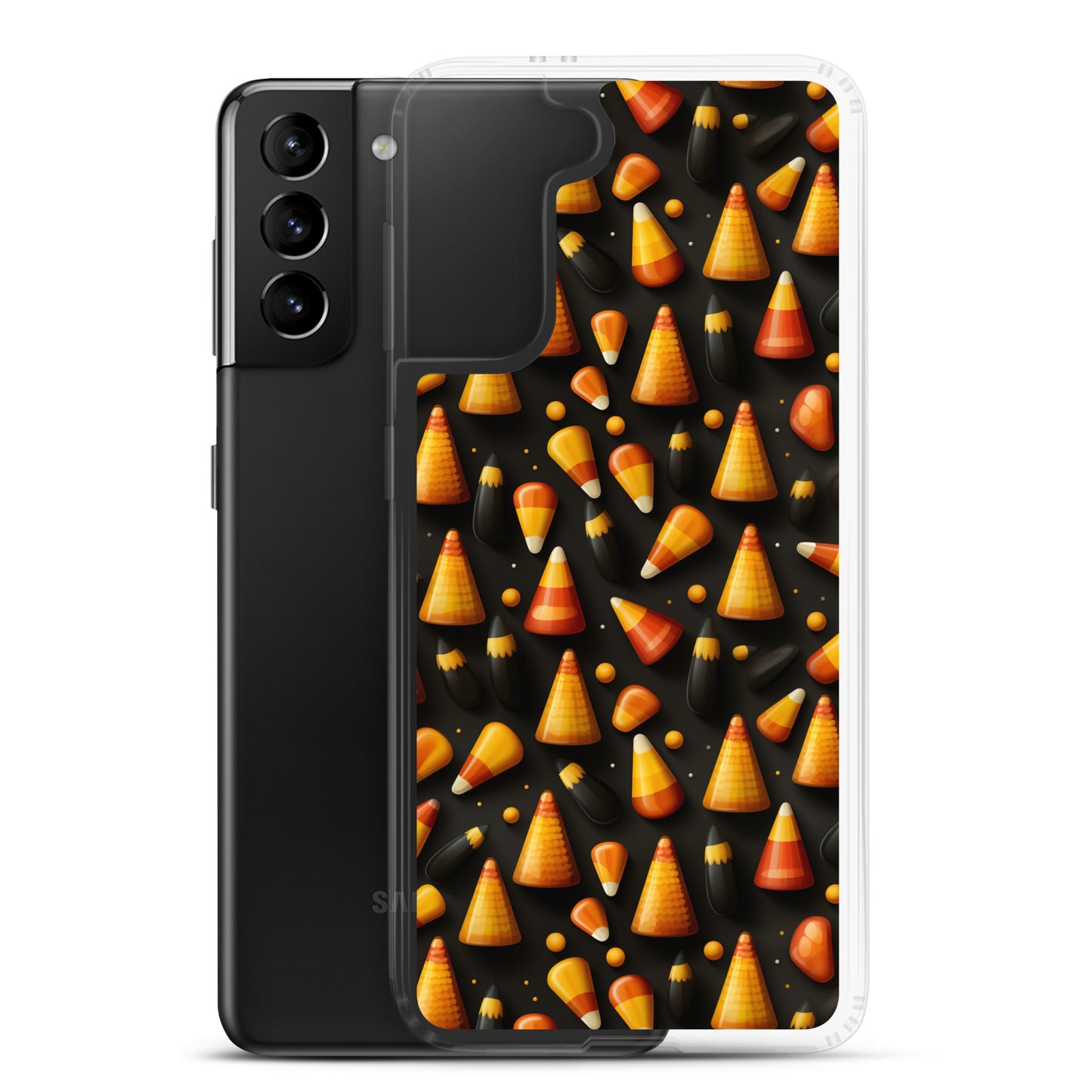 Clear Case for Samsung® Halloween Candy Corn #2
