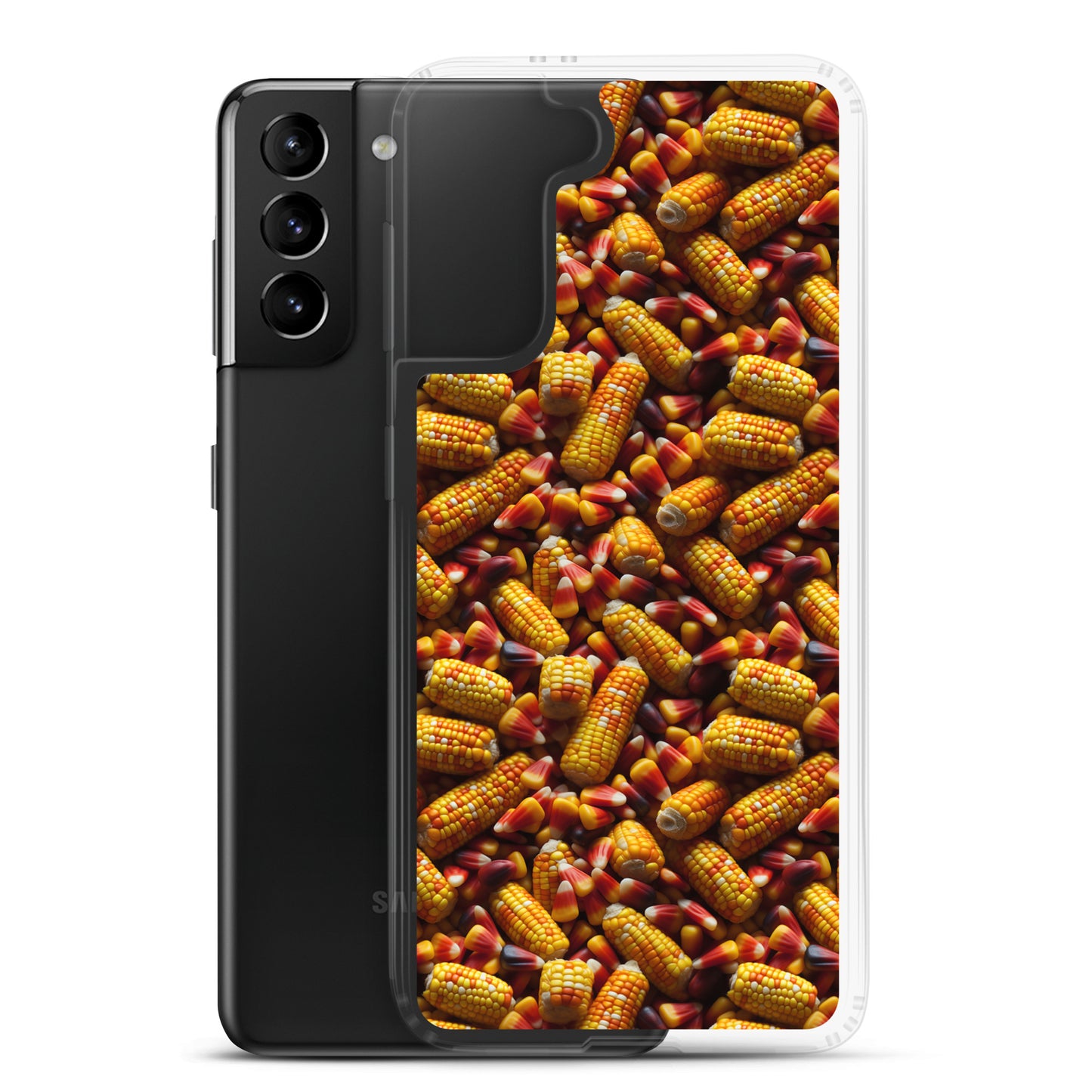 Clear Case for Samsung® Halloween Candy Corn