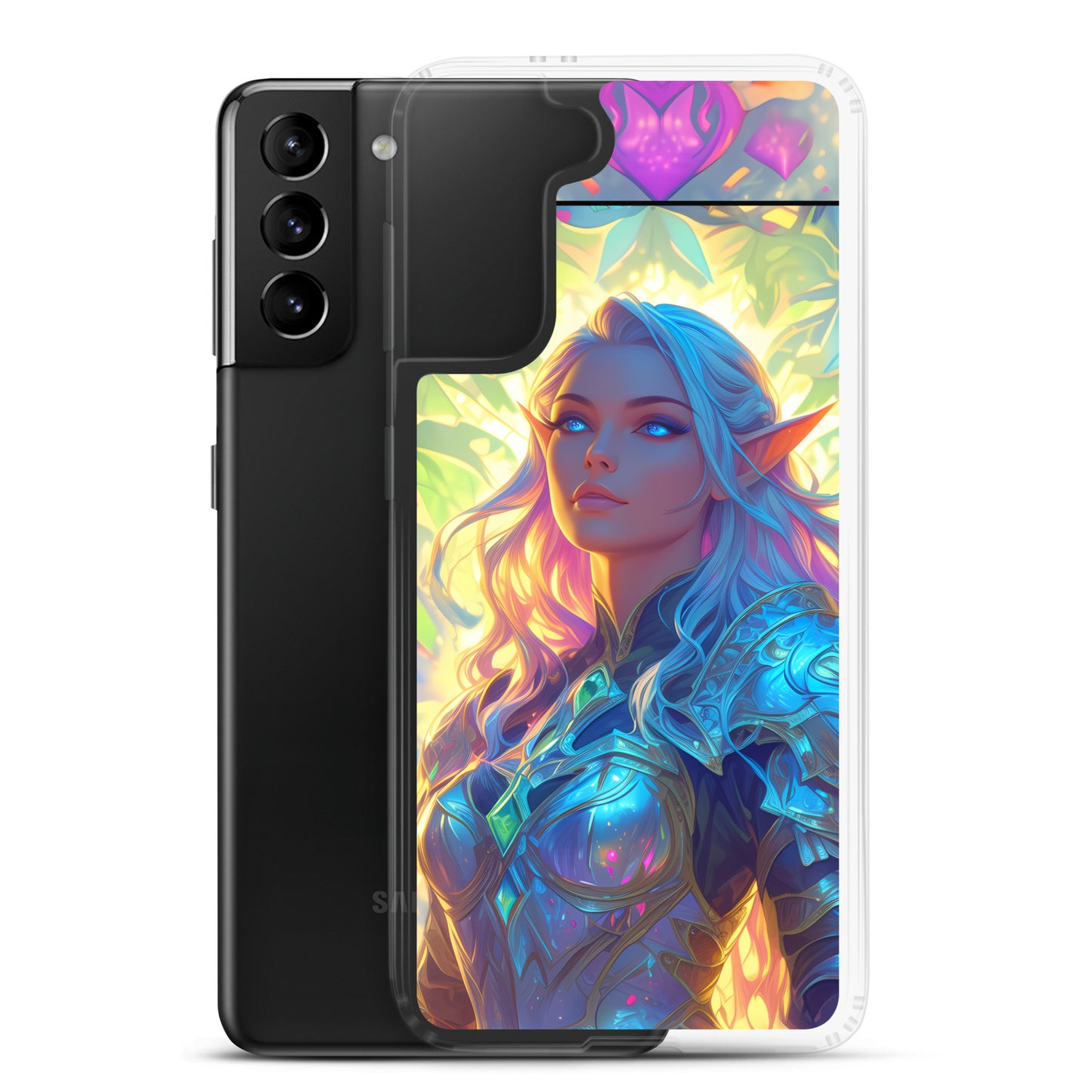 Clear Case for Samsung® Half-Elf Cleric #2