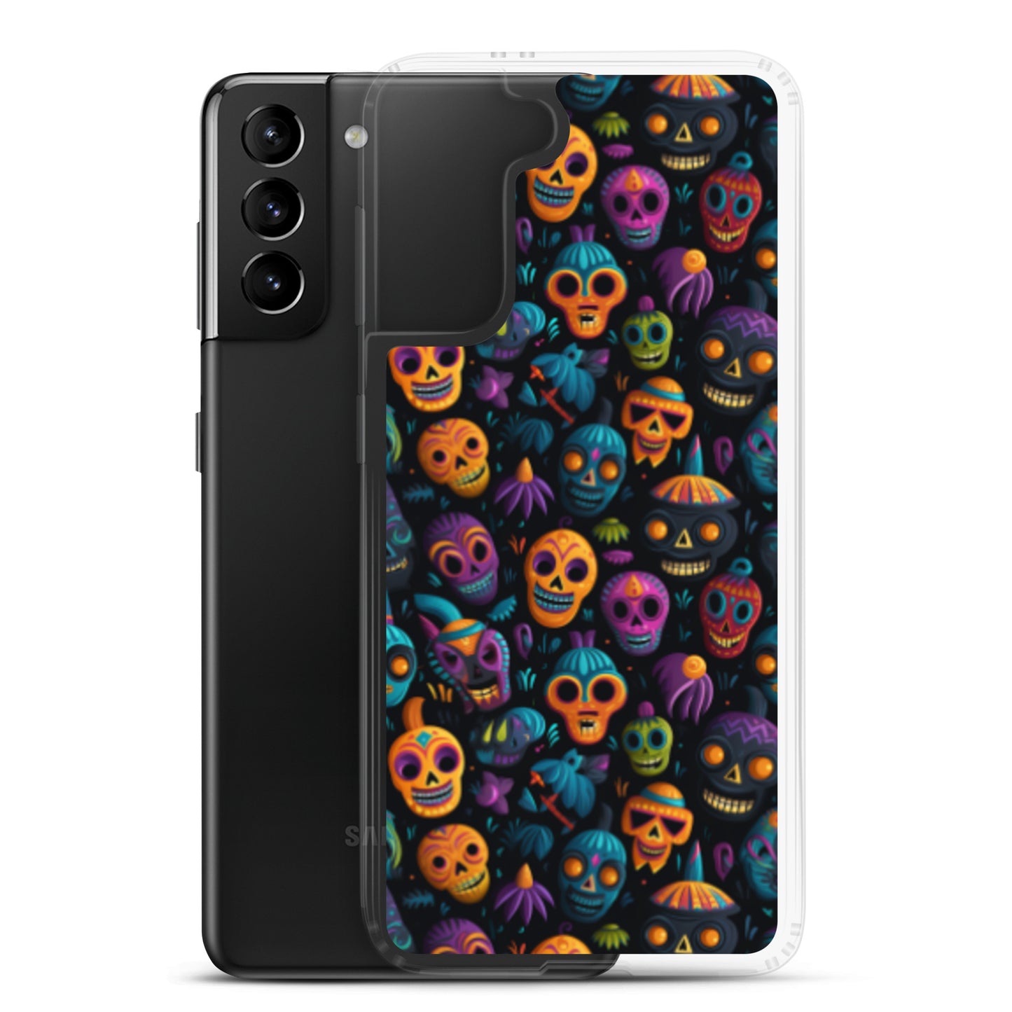 Clear Case for Samsung® Halloween Masks