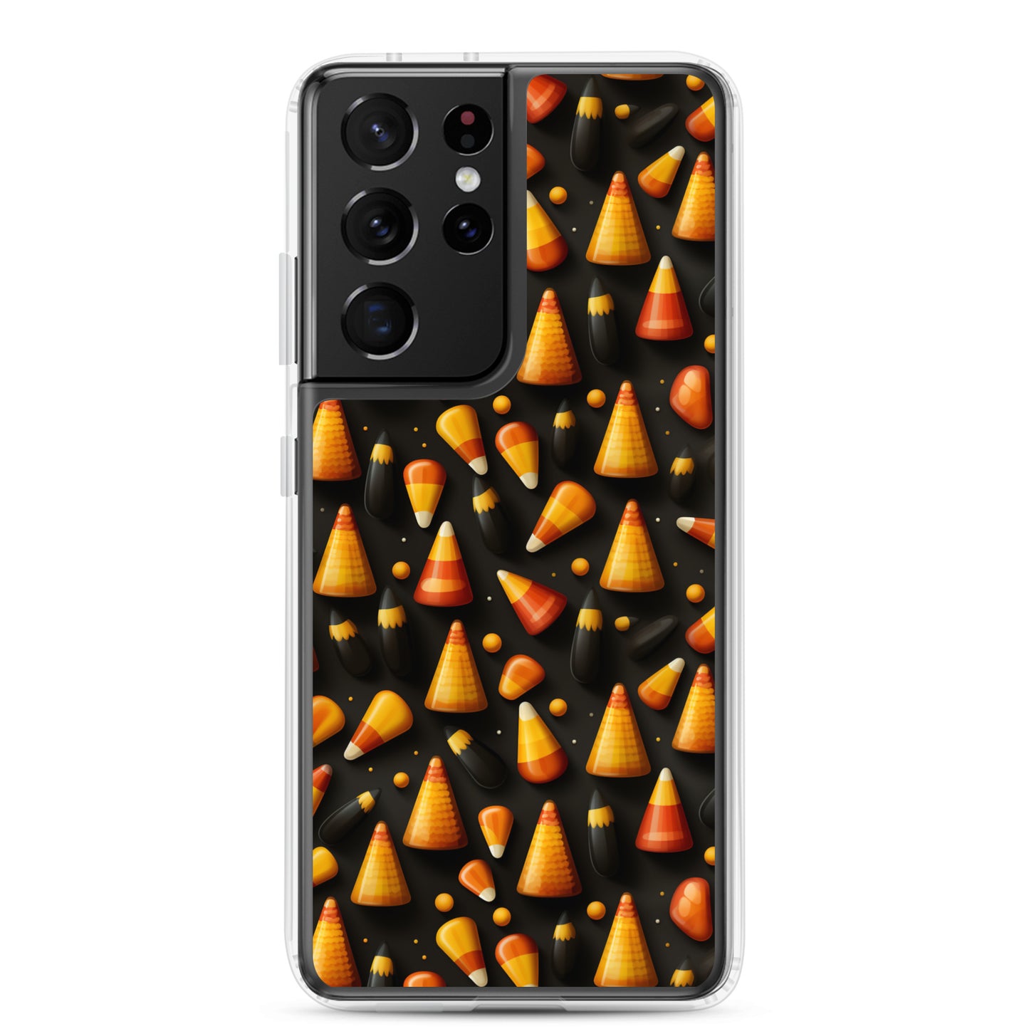 Clear Case for Samsung® Halloween Candy Corn #2