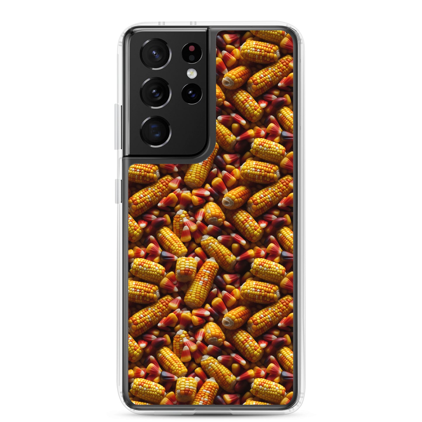 Clear Case for Samsung® Halloween Candy Corn