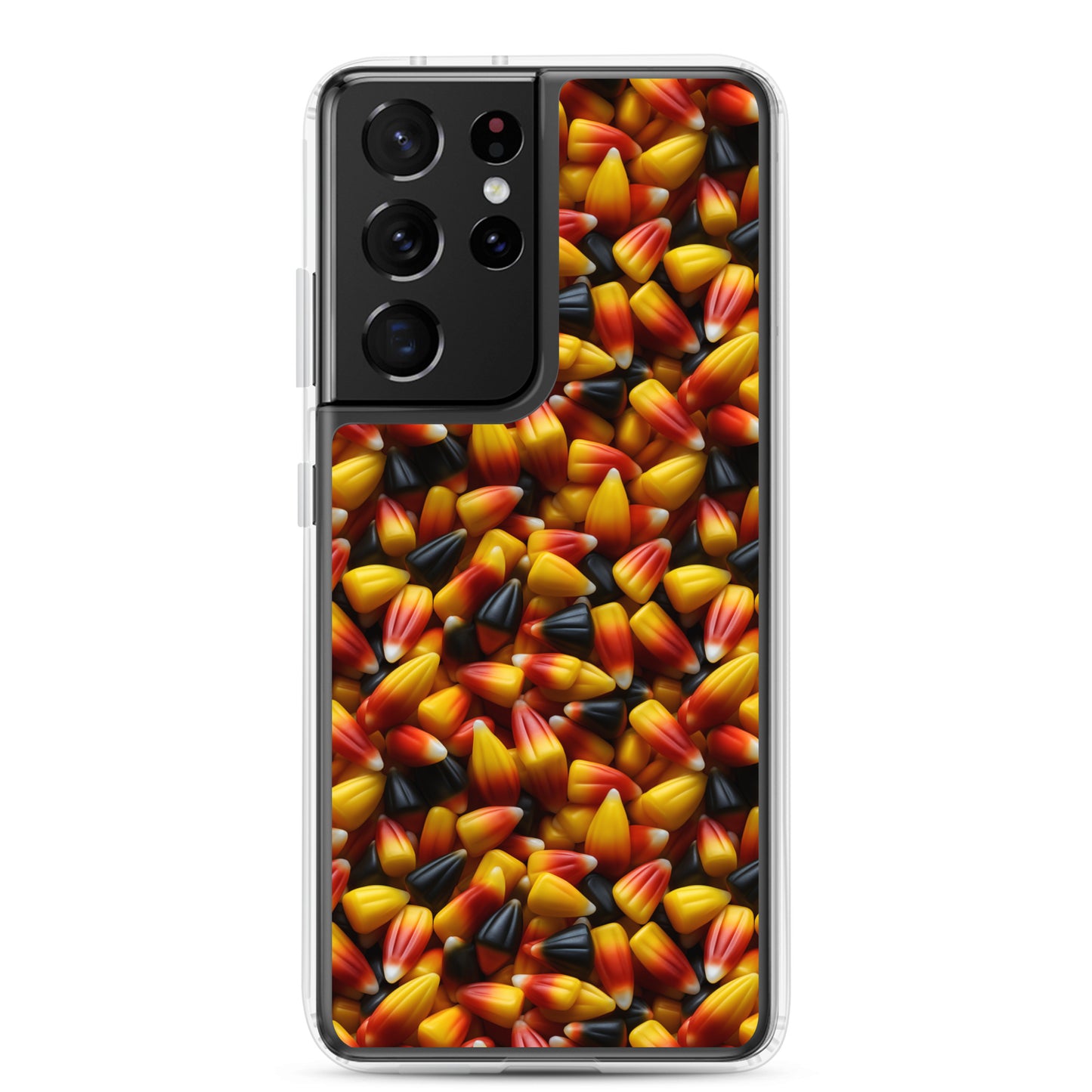 Clear Case for Samsung® Halloween Candy Corn #3