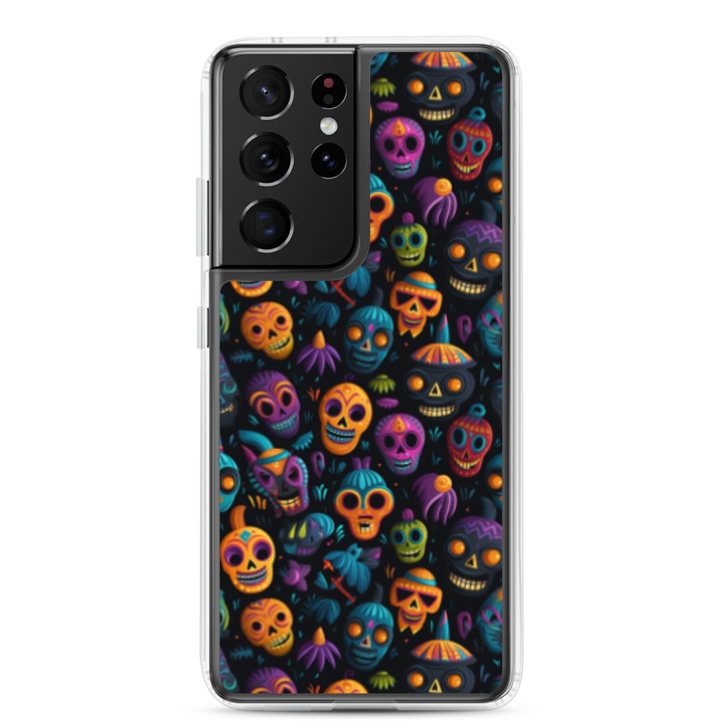 Clear Case for Samsung® Halloween Masks