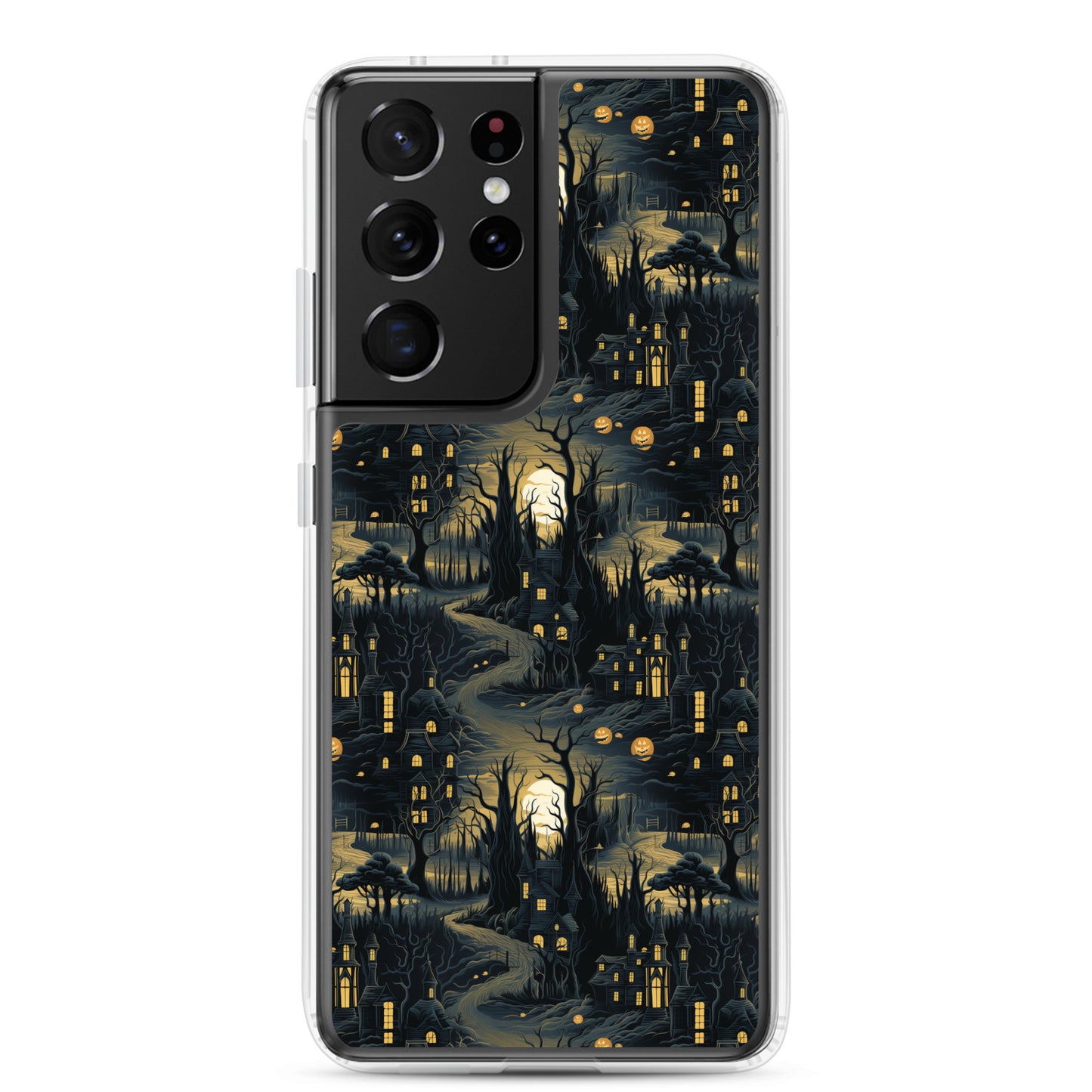 Clear Case for Samsung® Halloween Haunted House