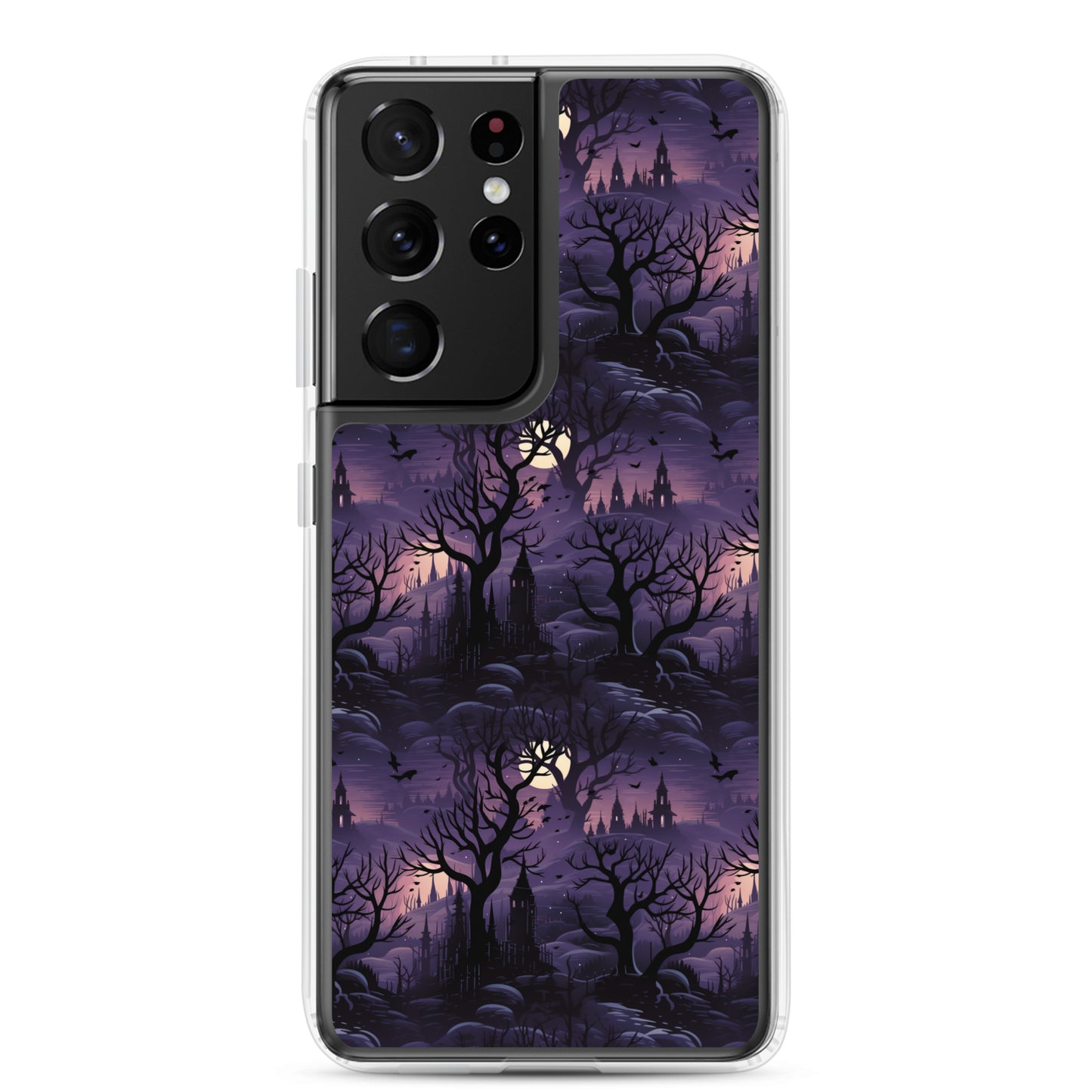 Clear Case for Samsung® Halloween Spooky Forest