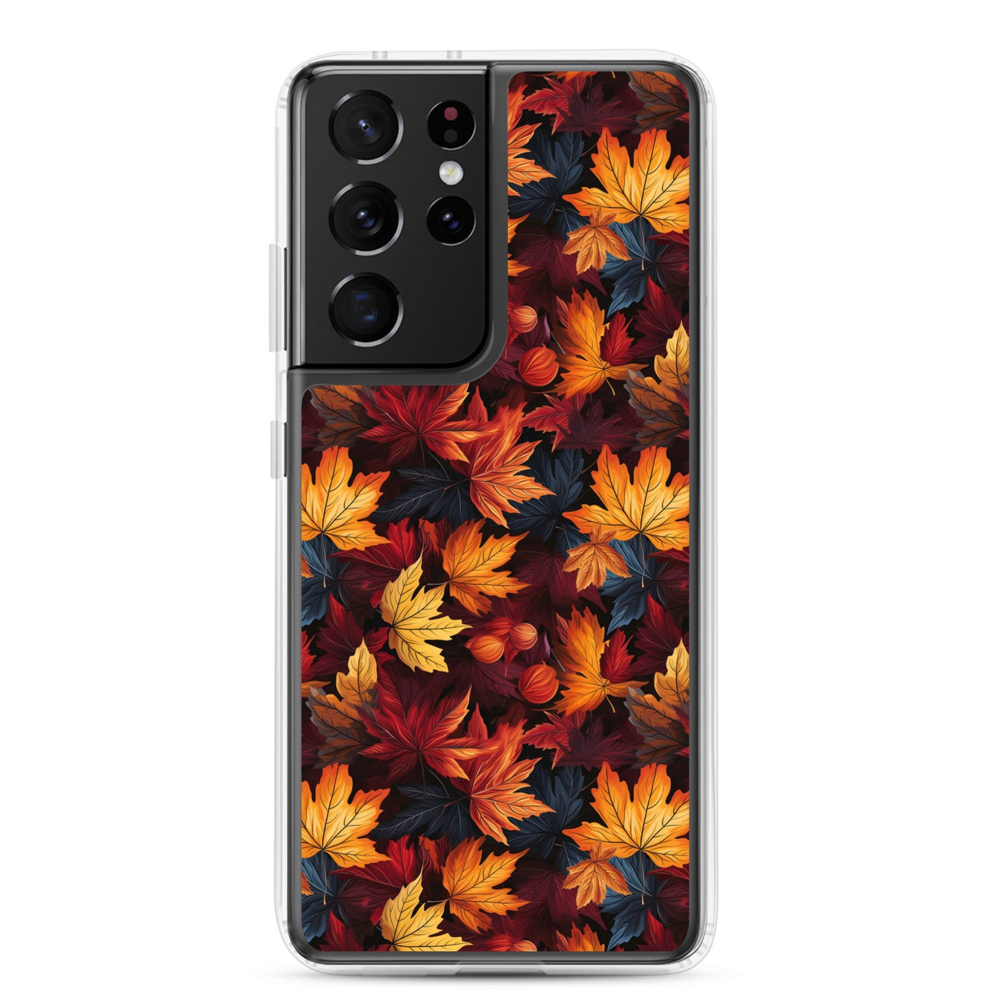 Clear Case for Samsung® Autumn Leaves Scatter