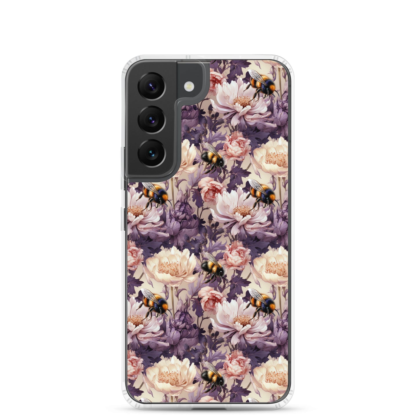 Clear Case for Samsung® Floral Bee #51