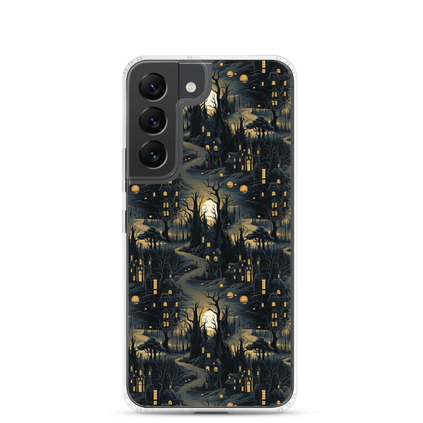 Clear Case for Samsung® Halloween Haunted House
