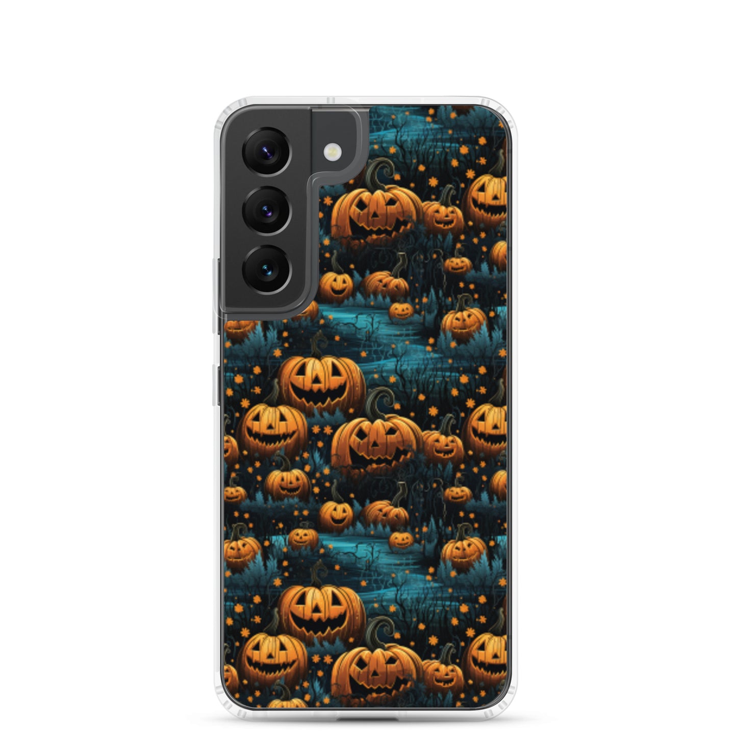 Clear Case for Samsung® Halloween Pumpkin Patch