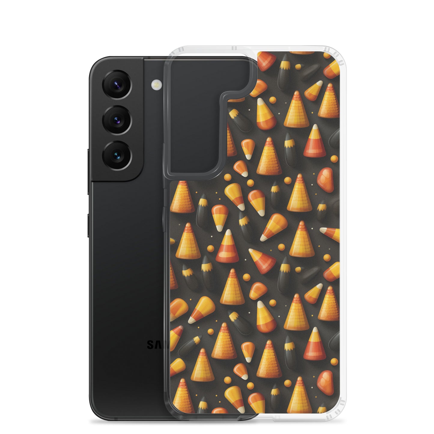 Clear Case for Samsung® Halloween Candy Corn #2