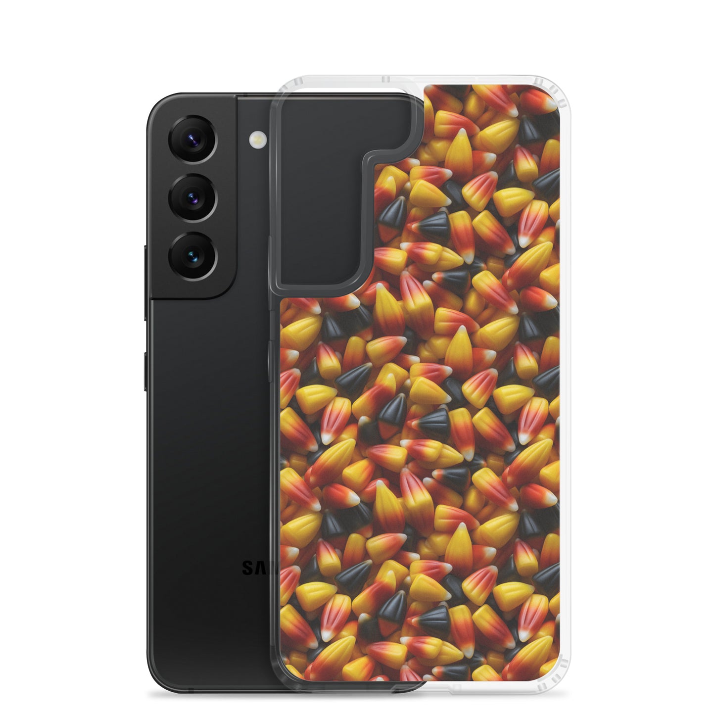 Clear Case for Samsung® Halloween Candy Corn #3